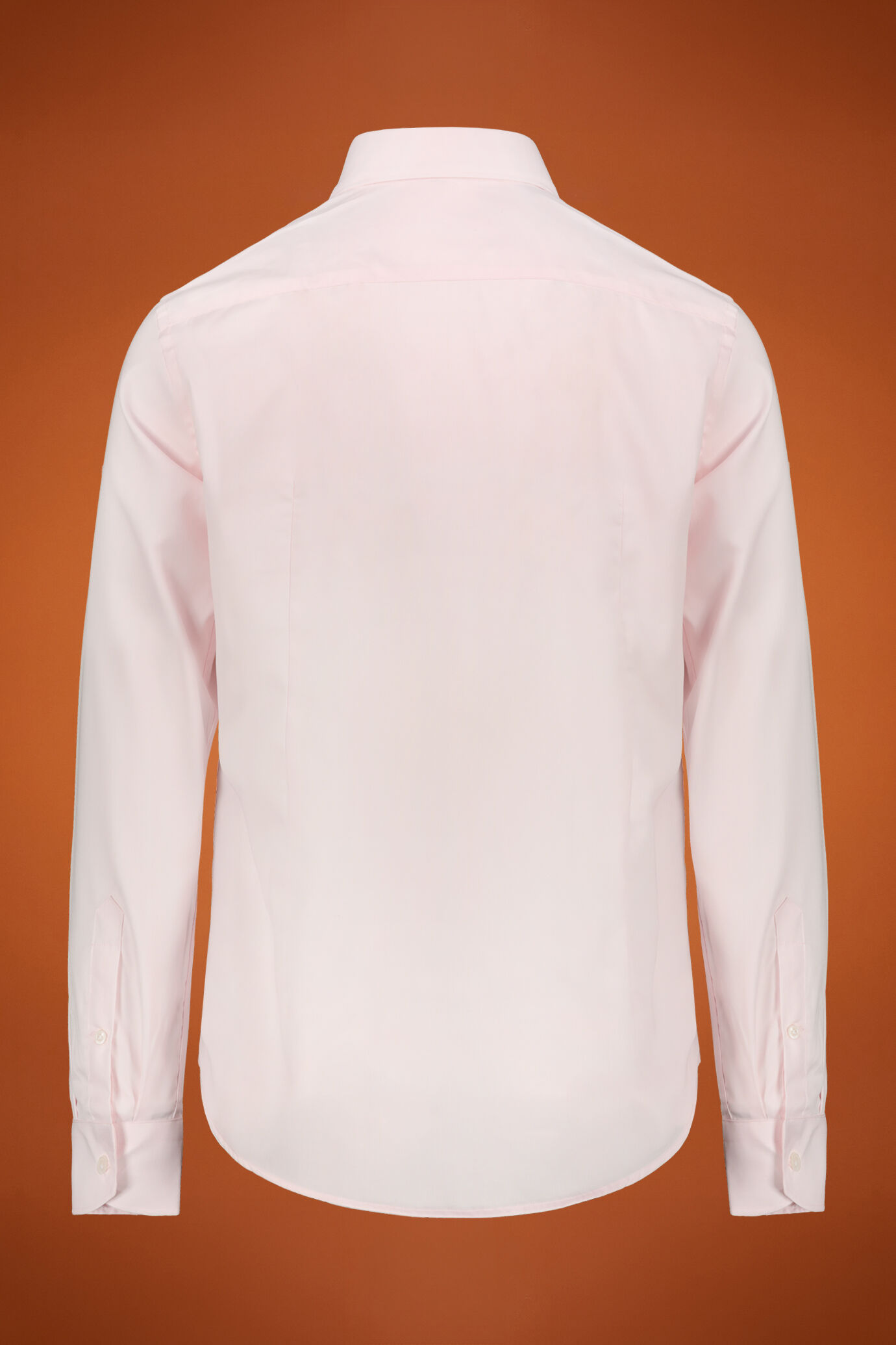 Einfarbiges Herrenhemd mit klassischem Kragen aus 100 % Oxford-Baumwolle in normaler Passform image number 1