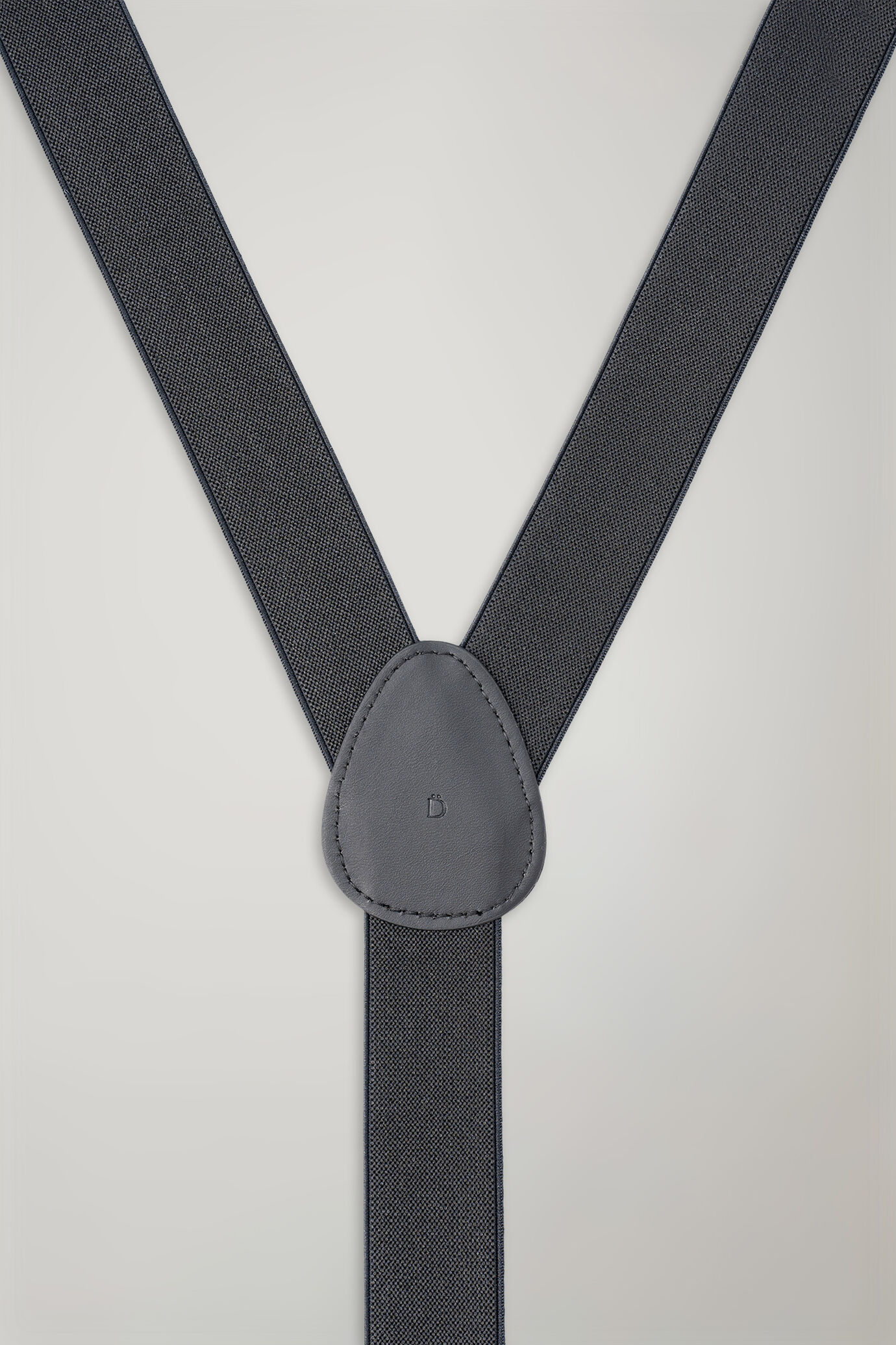Men's elastic suspenders solid color image number 1
