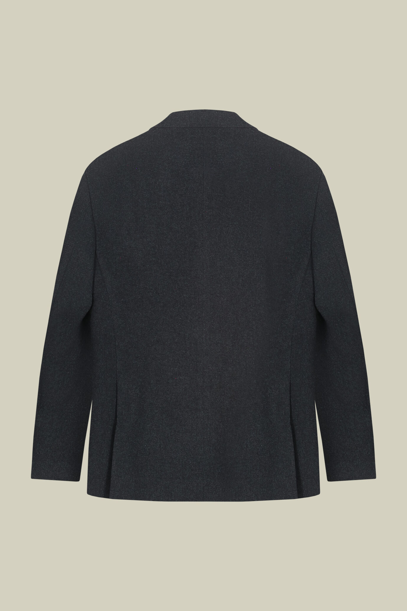 Giacca uomo monopetto misto lana e disegno Herringbone regular fit image number 5