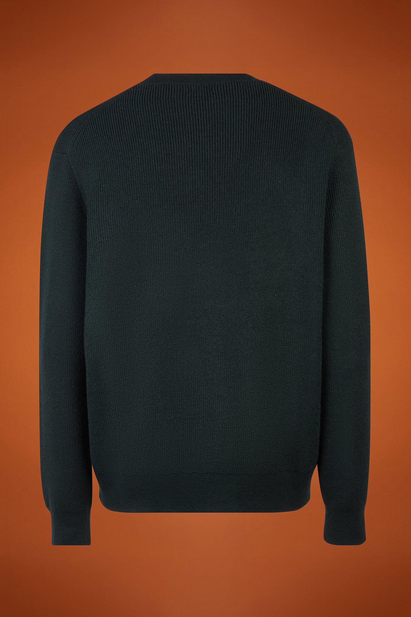 Pull homme, col rond, en côtes anglaises, coupe classique image number 5