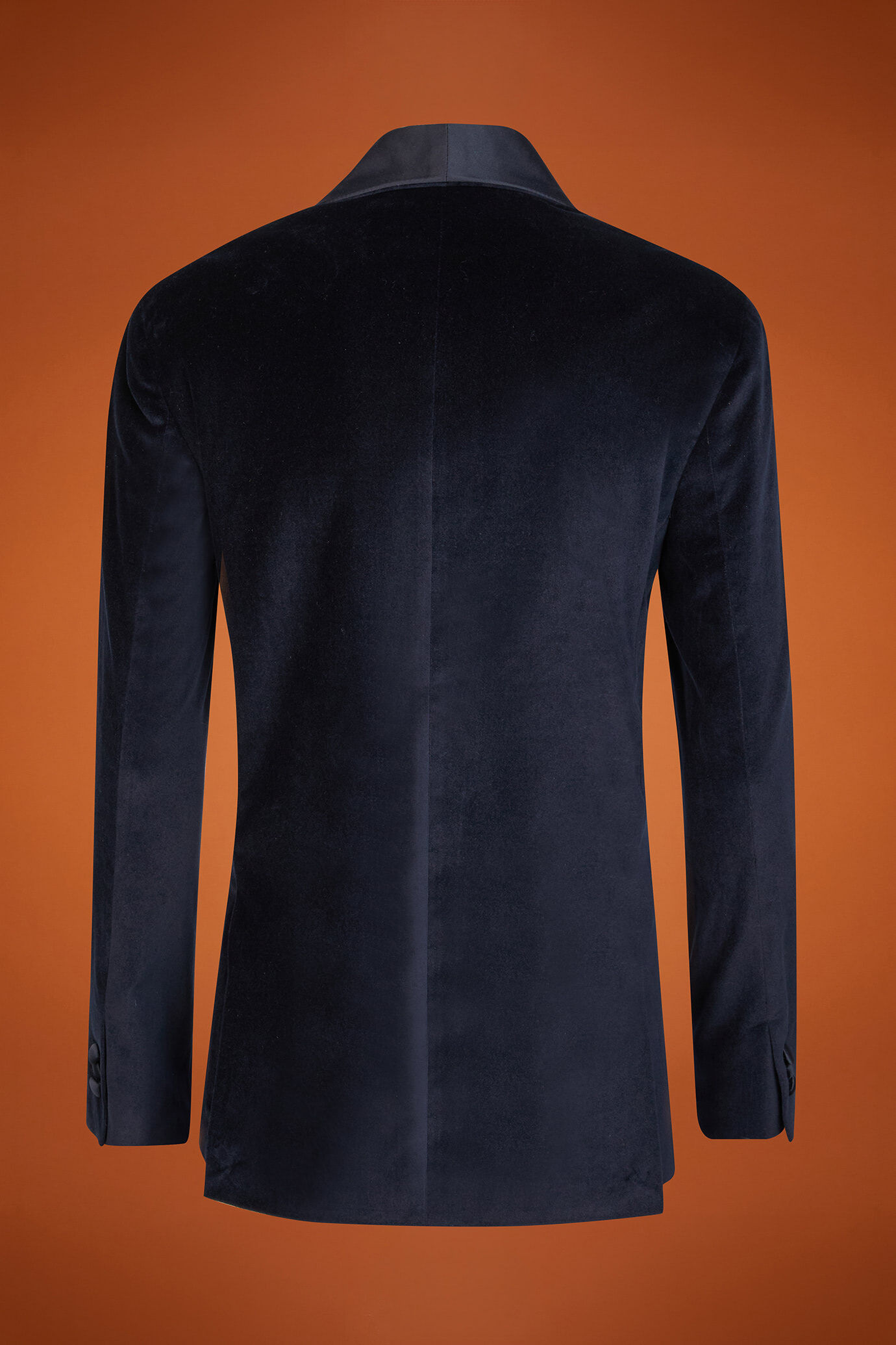Veste de smoking pour femme, coupe classique, en velours lisse image number 5