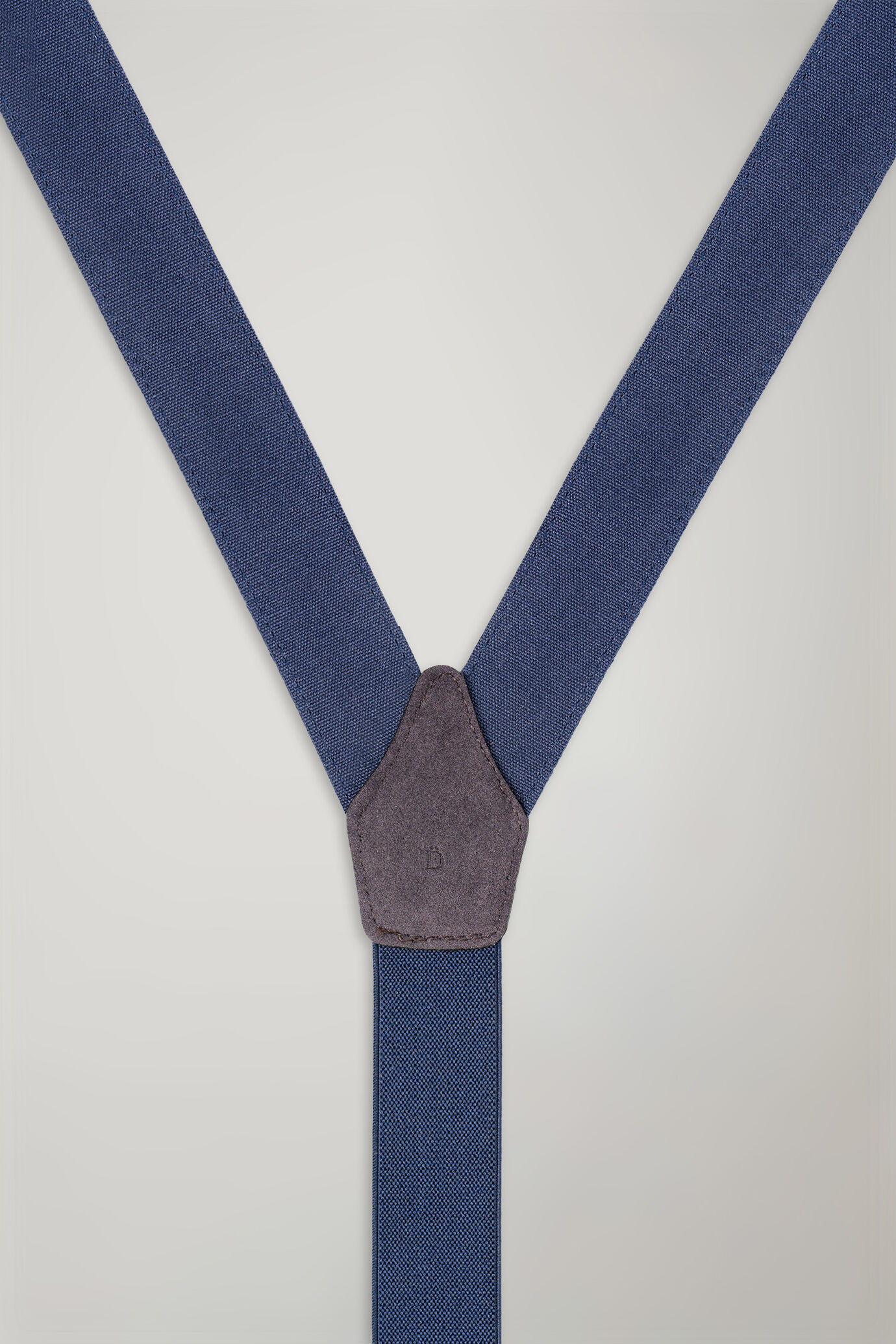 Men's canvas suspenders solid color image number 1