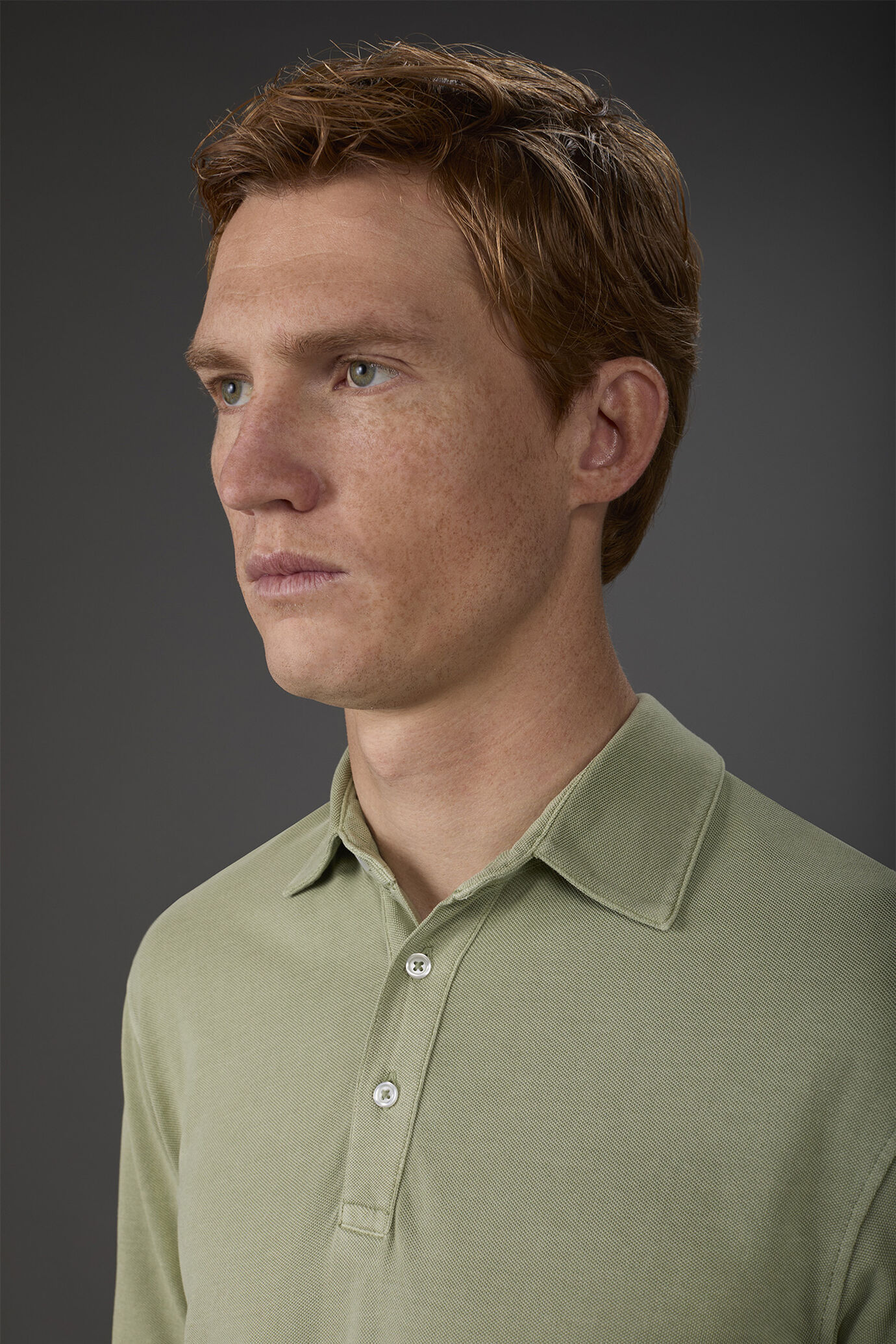 Polo uomo manica corta in 100% cotone piquet image number 2