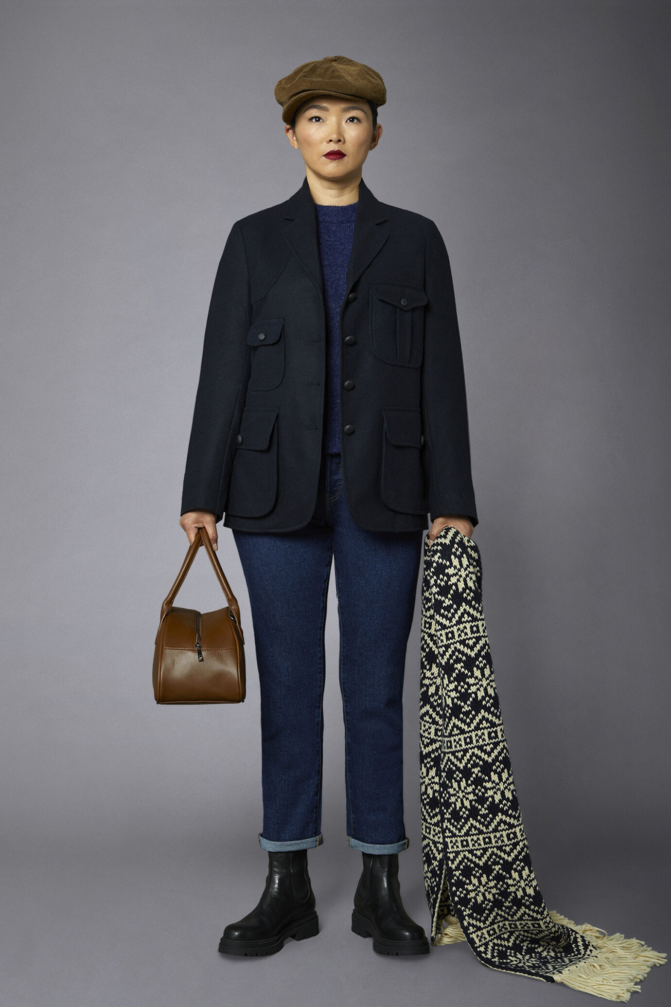 Jacke aus einer Wollmischung image number 0