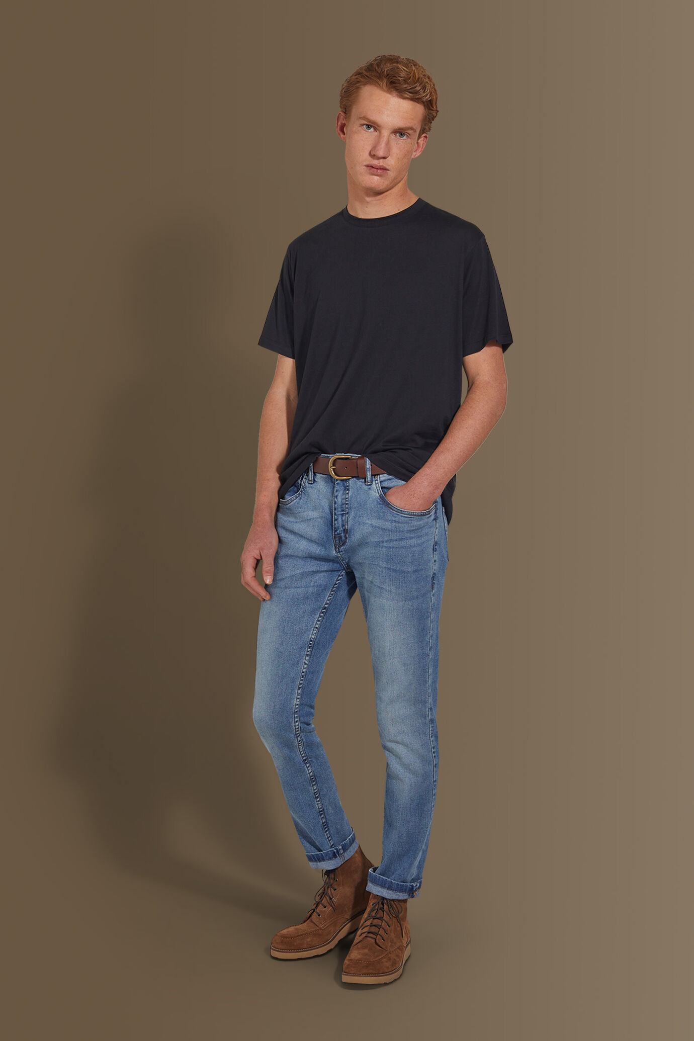 Jeans uomo 5 tasche image number 1