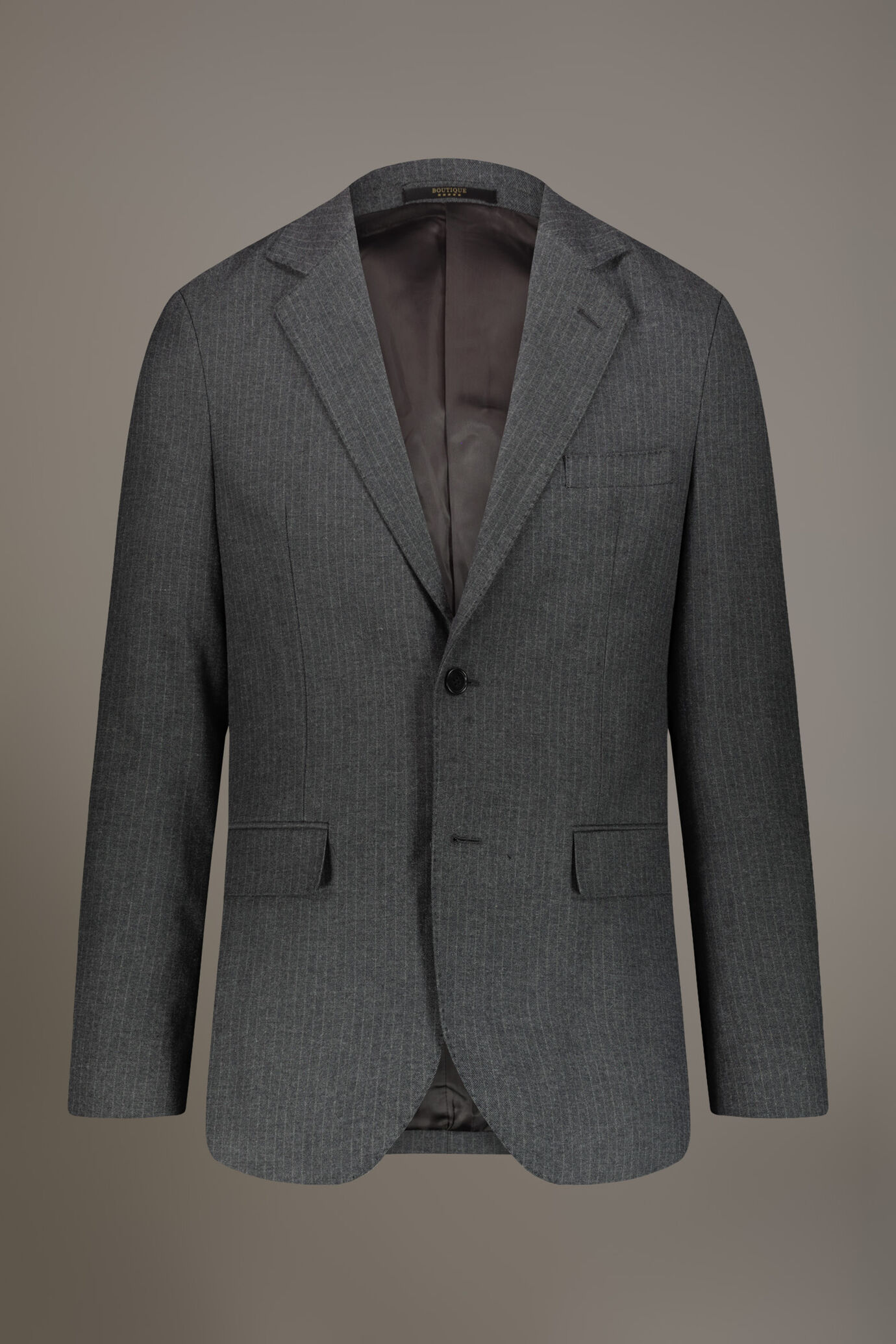 Single-breasted jacket with flap pocket image number 5