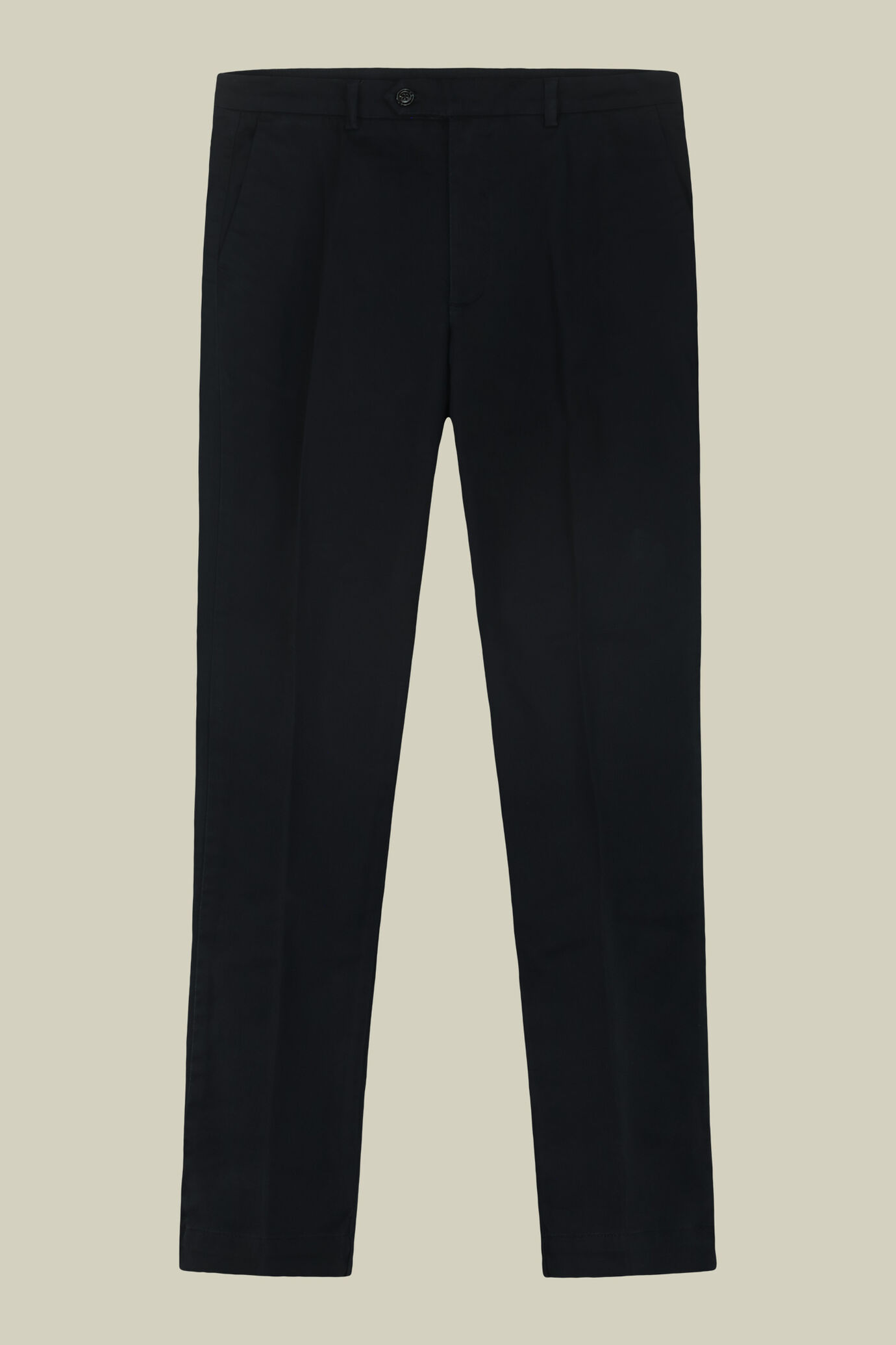Pantalone uomo chino classico costruzione twill elasticizzato regular fit