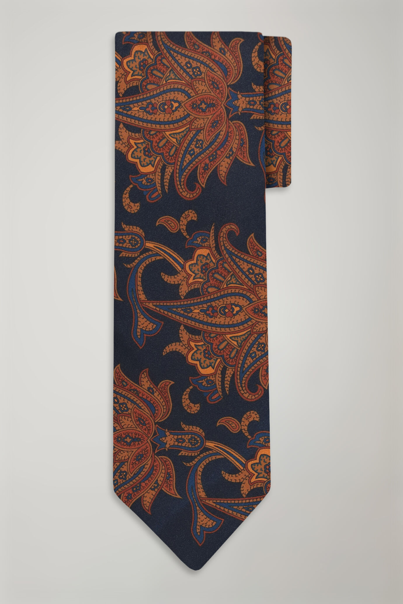 Herrenkrawatte aus Bambus mit Mikromuster image number 0