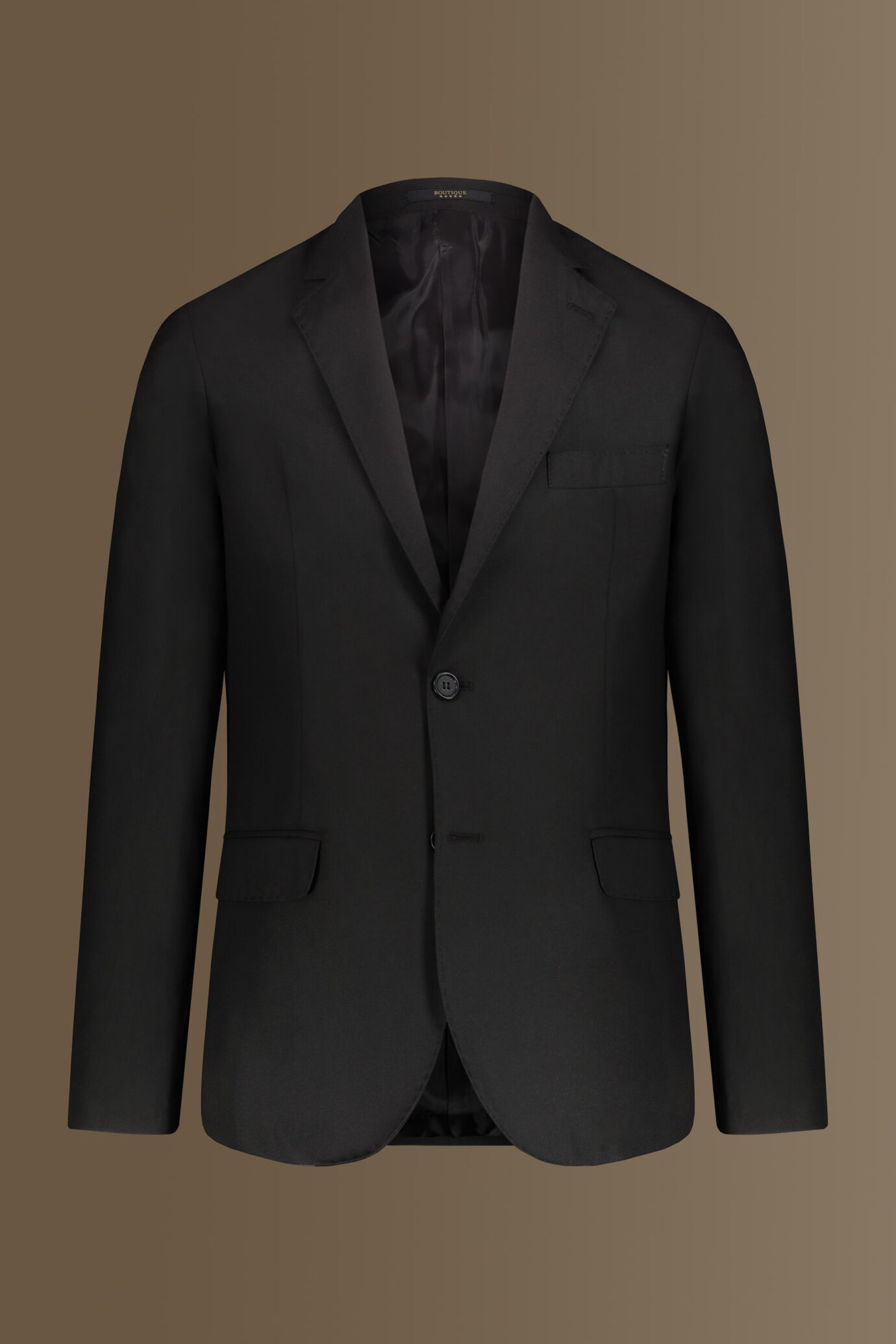 Single breasted suit solid color image number 0