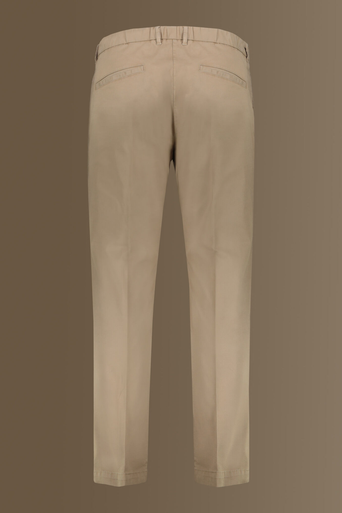 Pantalone uomo con elastico in vita e laccetti image number 6