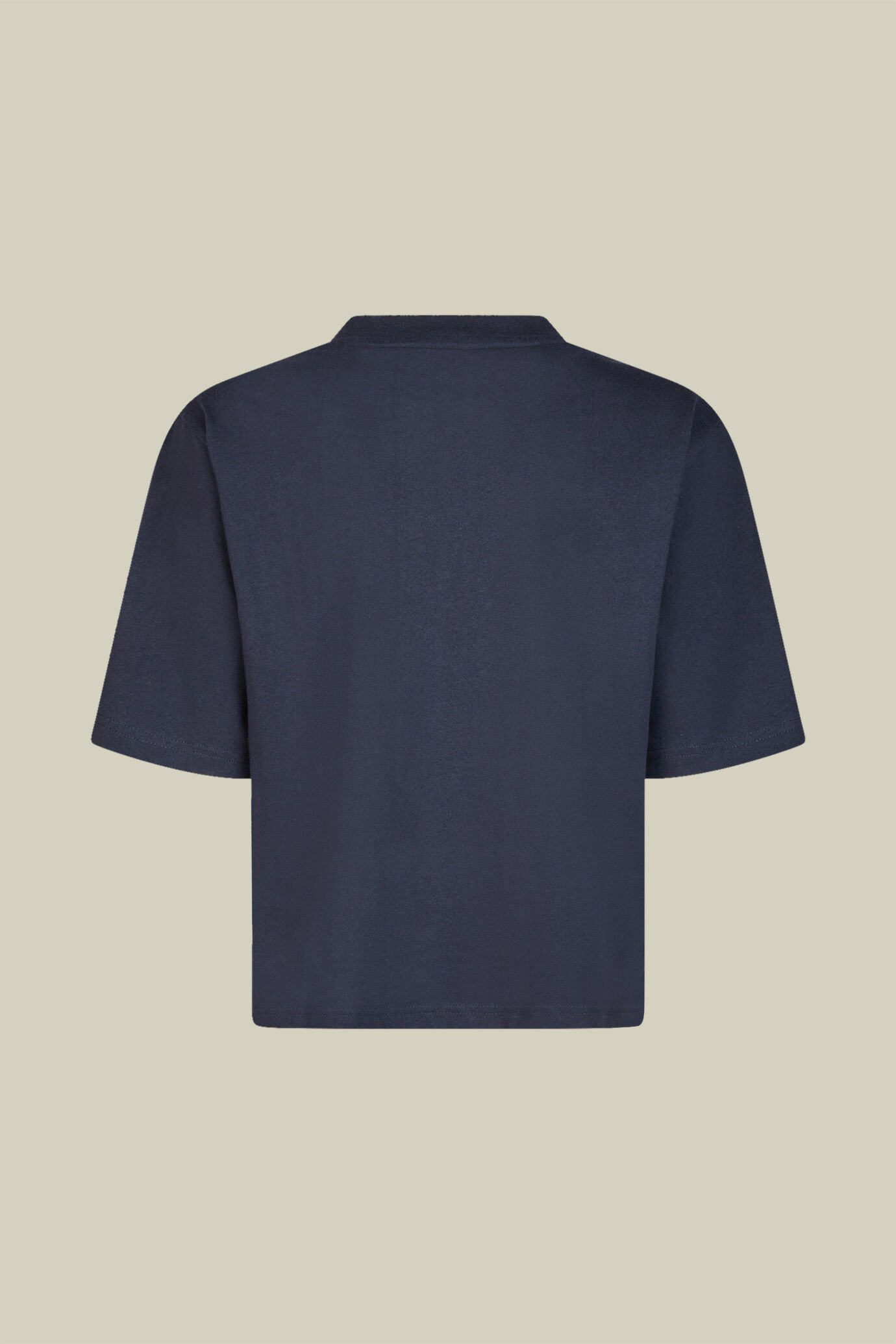 Damen-T-Shirt mit Rundhalsausschnitt und halblangen Ärmeln aus 100 % Baumwolle in normaler Passform image number 5