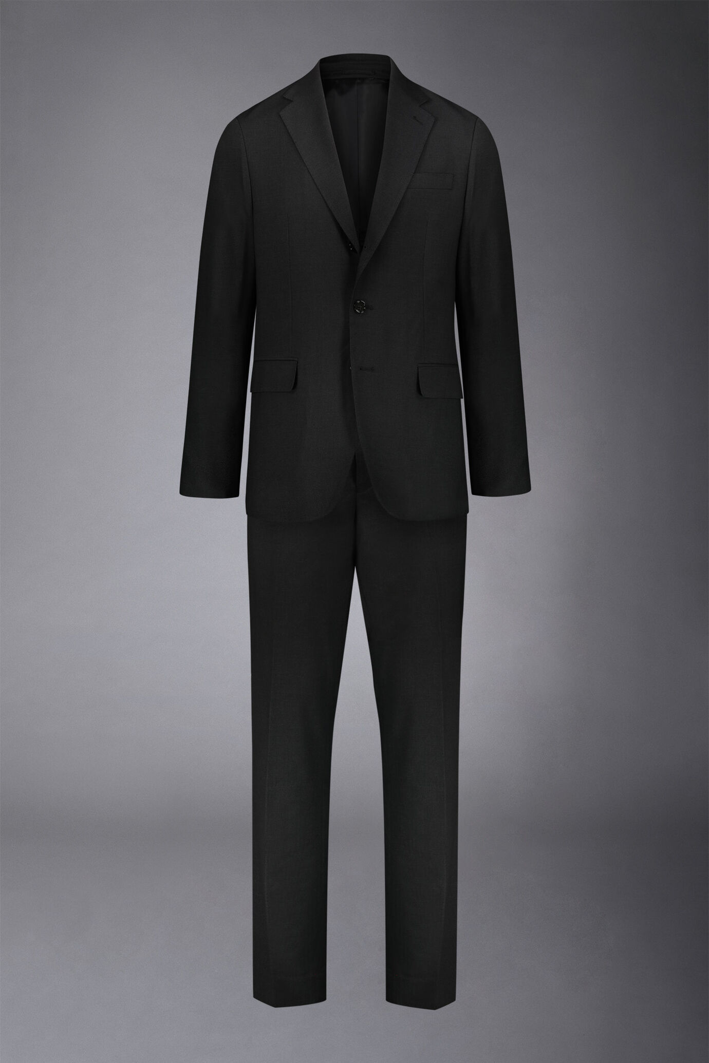 Men's single-breasted suit regular fit partridge eye fabric image number 9