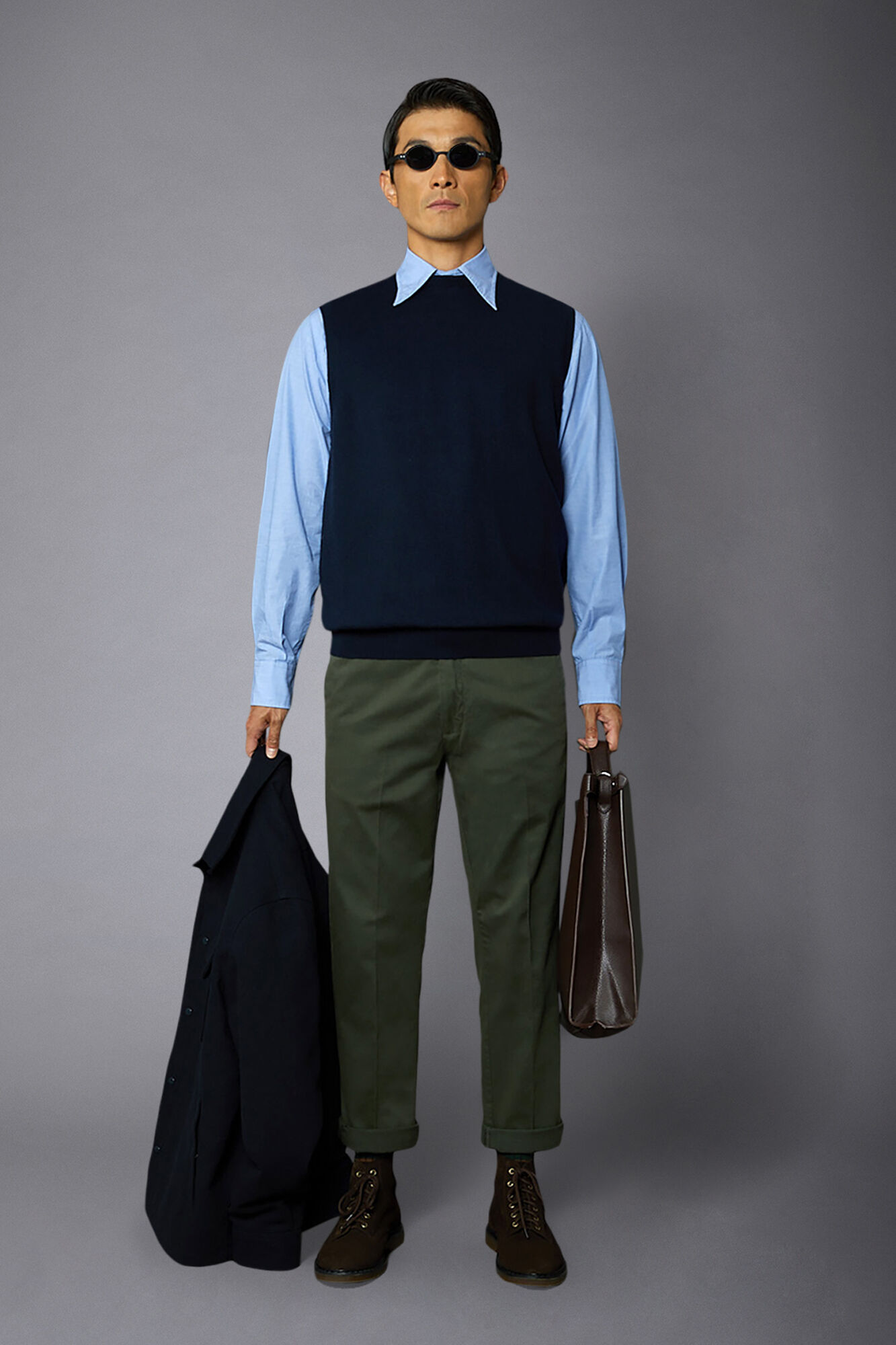Camicia e on sale gilet uomo
