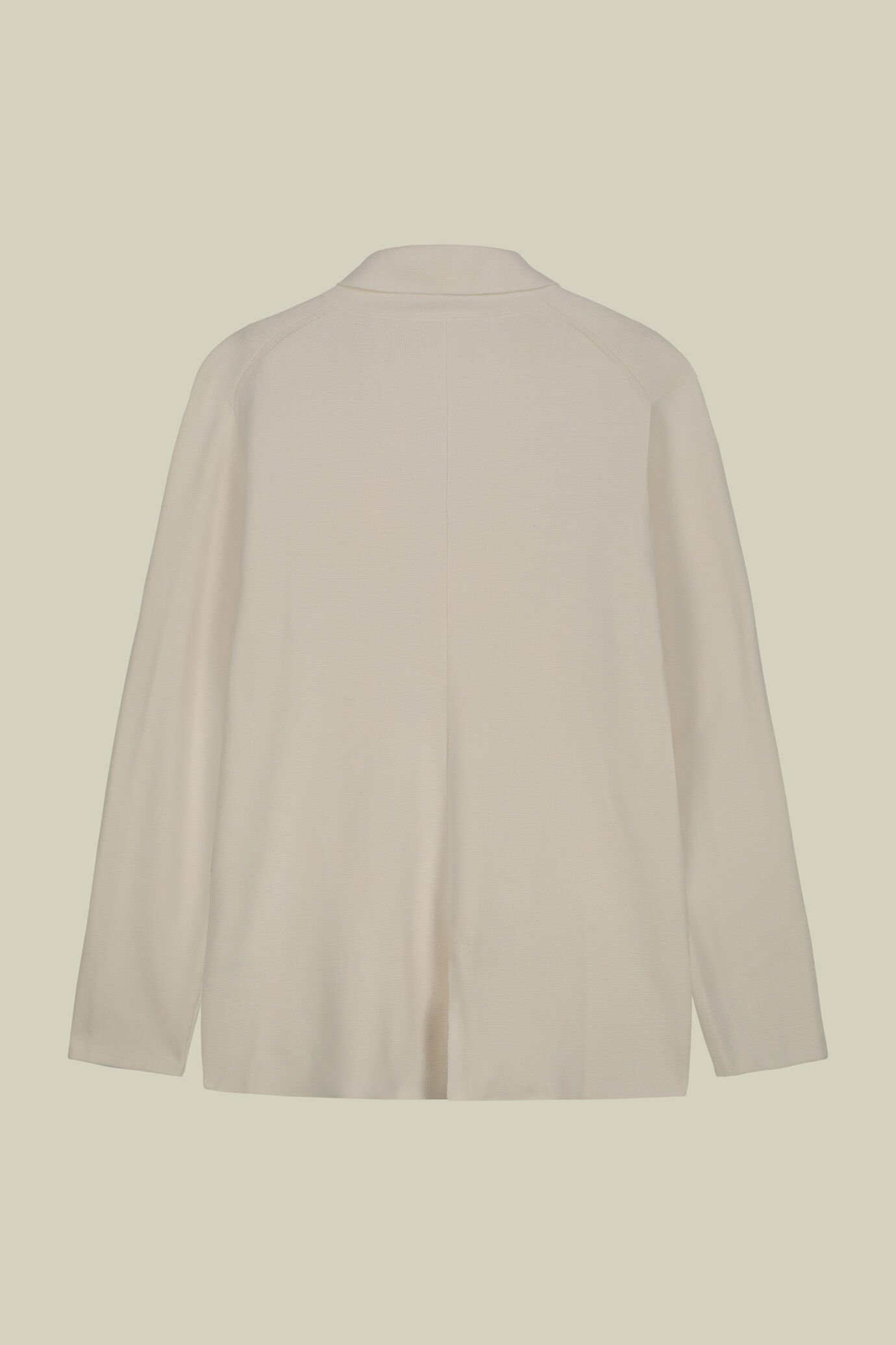 Cardigan homme à double boutonnage avec poches plaquées, 100% coton point de Milan image number 5