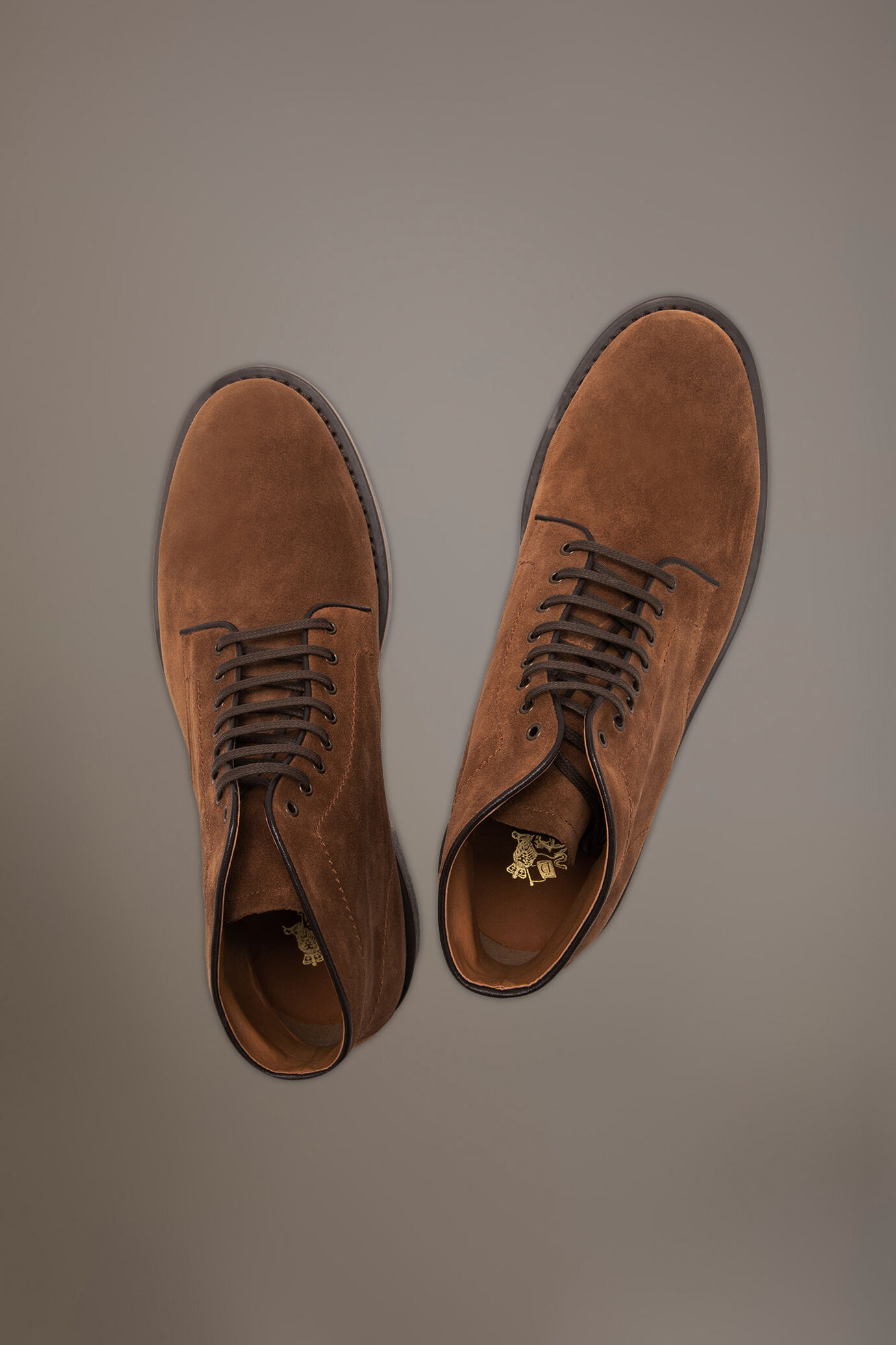 Stivali in suede uomo 100% pelle image number 2