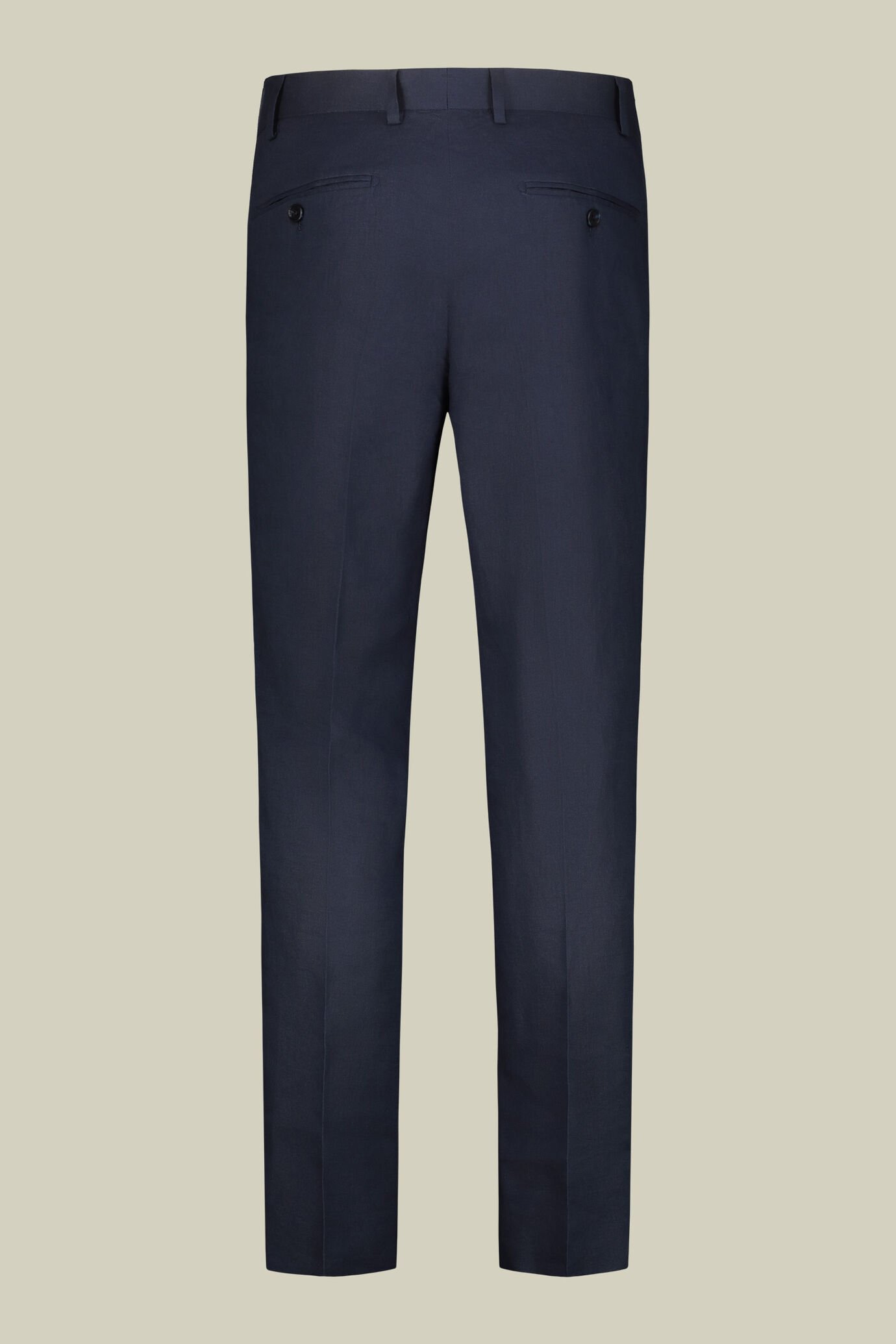 Abito uomo doppiopetto 100% lino regular fit image number 7