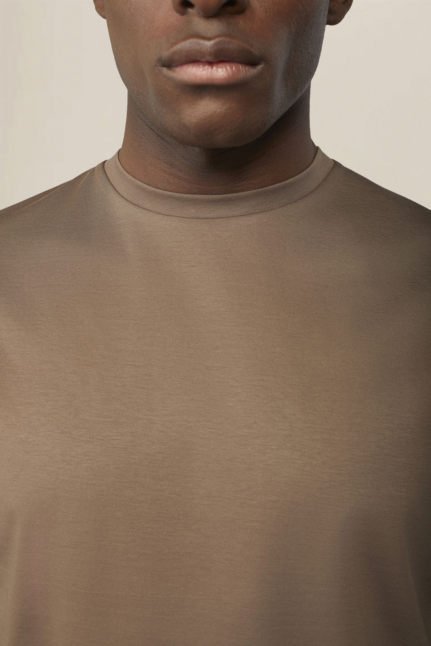 T-shirt homme 100 % coton coupe classique image number 2