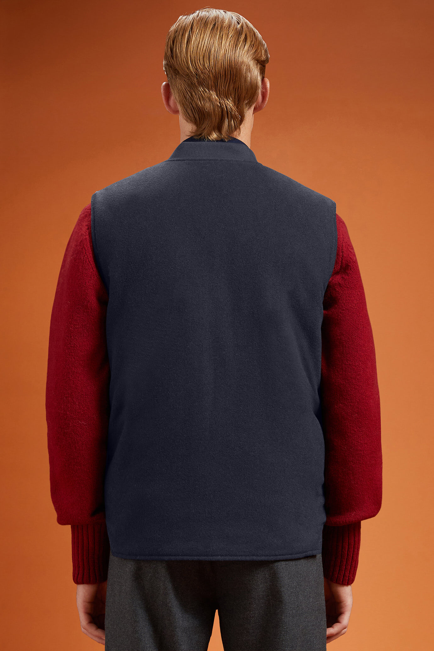 Gilet uomo imbottito reversibile regular fit image number 1