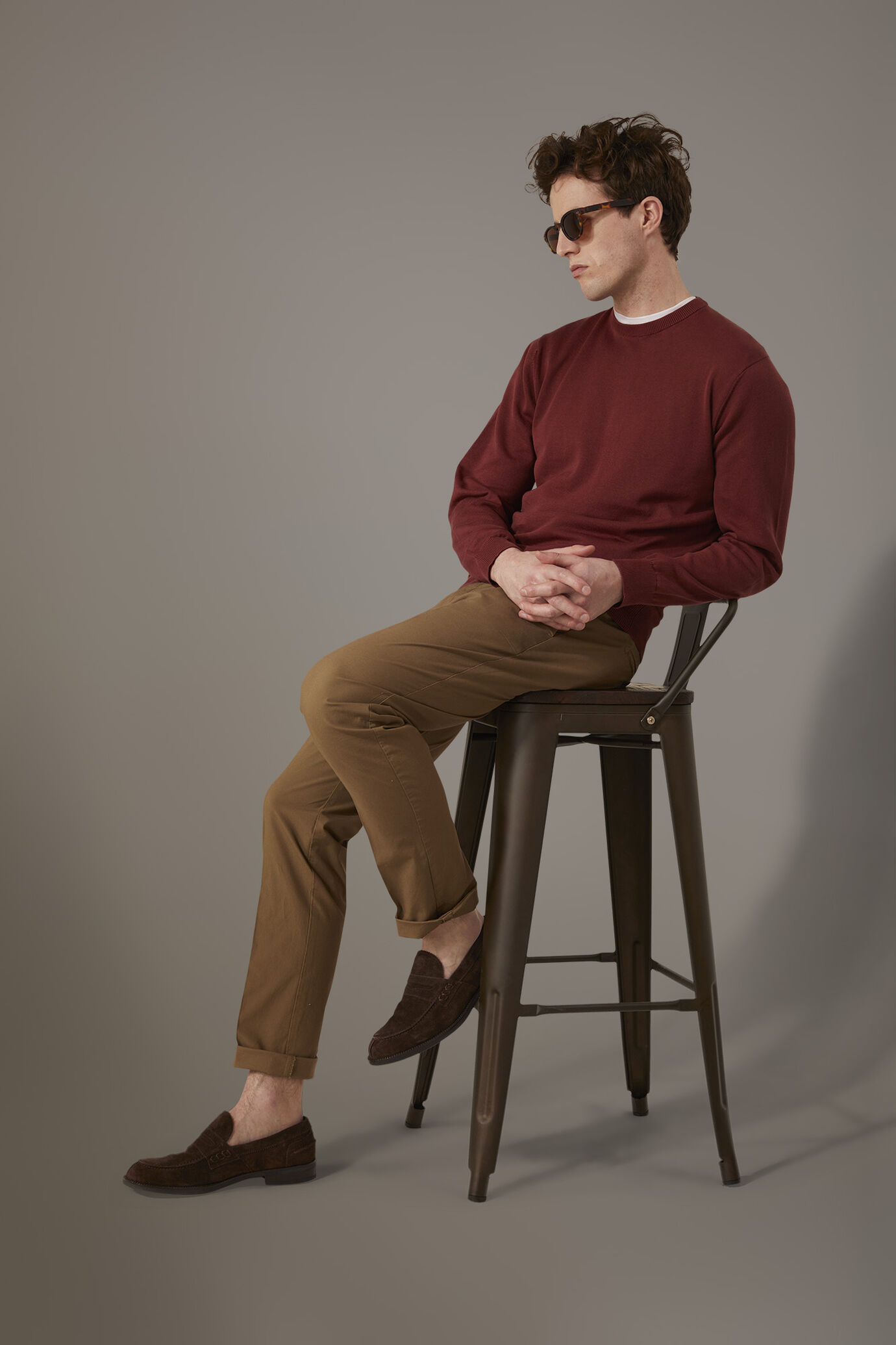 Pantalone chino uomo classico