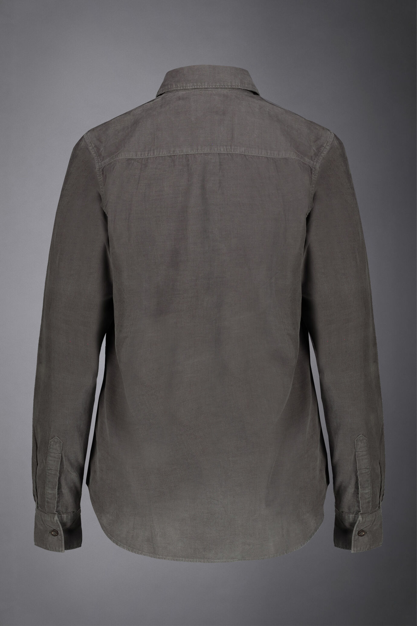 Camicia donna in velluto lavato 100% cotone image number 1