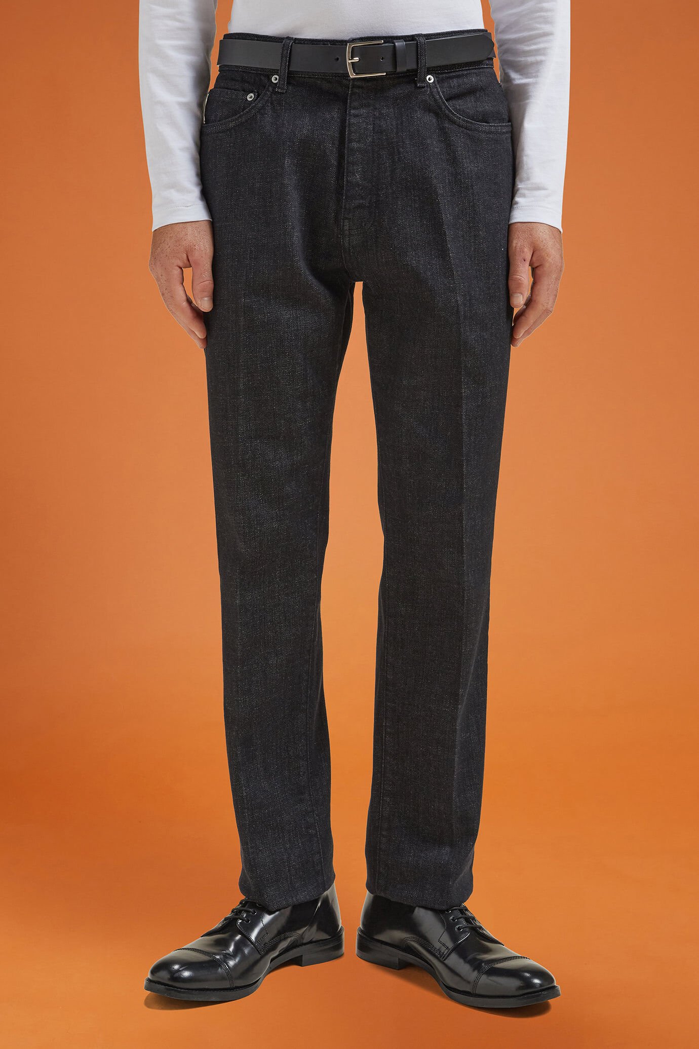 Jeans uomo 5 tasche regular fit image number 1