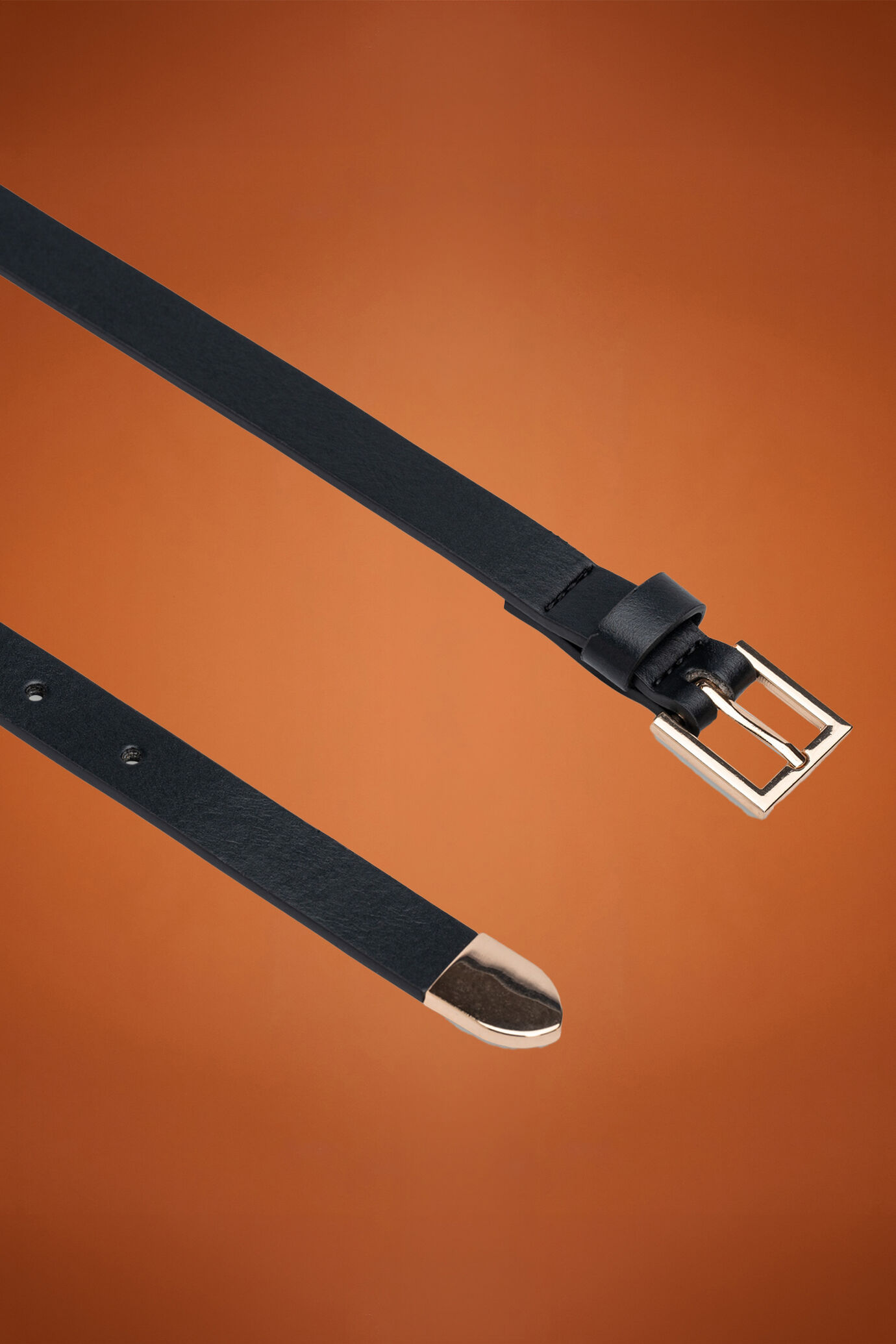 Ceinture femme avec finition en laiton vieilli image number 1