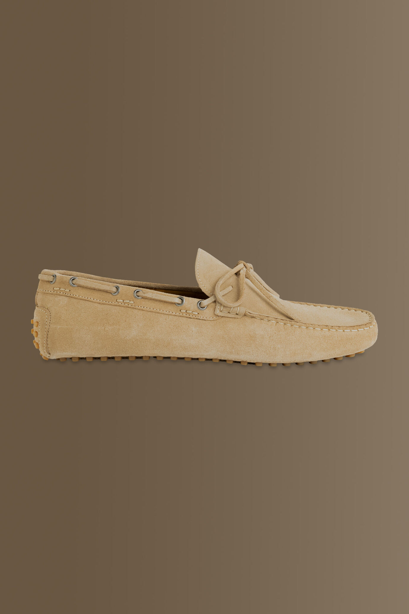 Mocassino uomo in vera pelle scamosciata image number 1