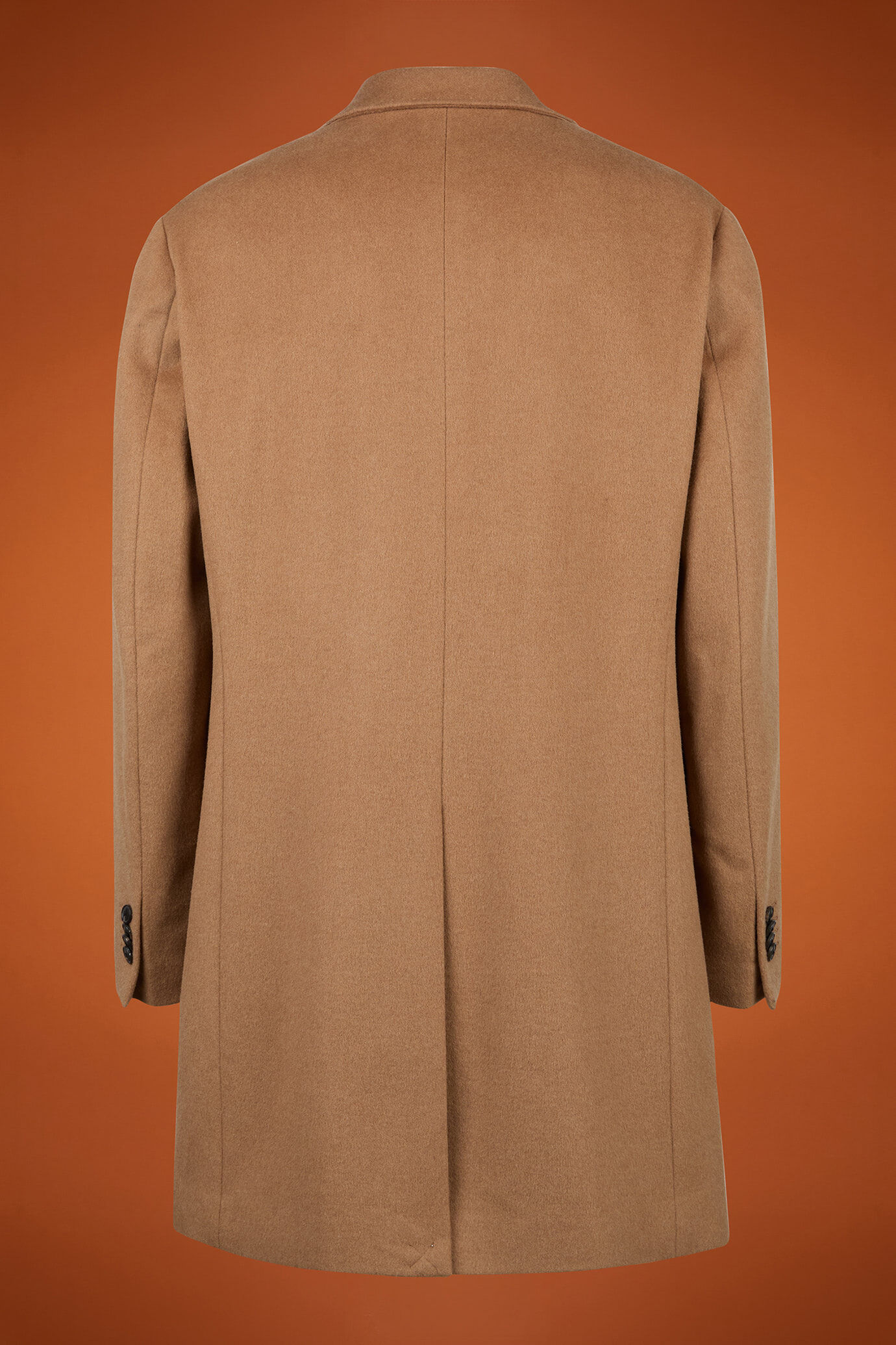 Manteau classique à simple boutonnage pour homme, en polylaine, coupe classique image number 5