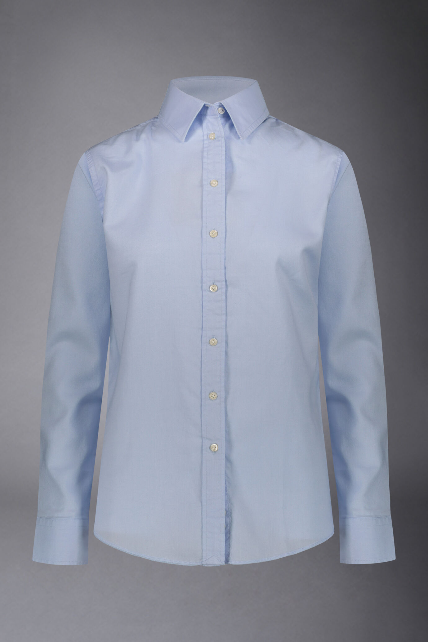 Camicia classica donna in cotone superlight oxford regular fit image number 0