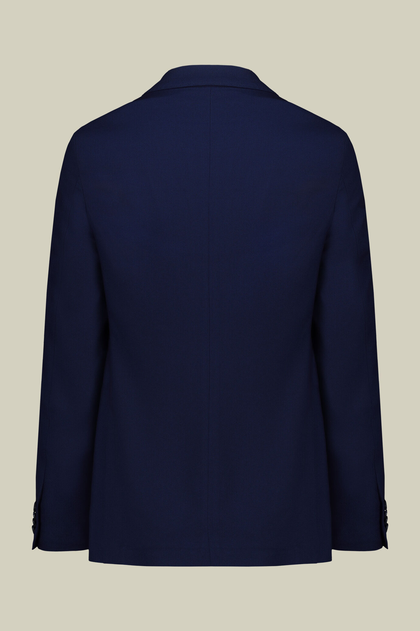 Costume homme à un bouton, motif œil de perdrix, coupe regular image number 1