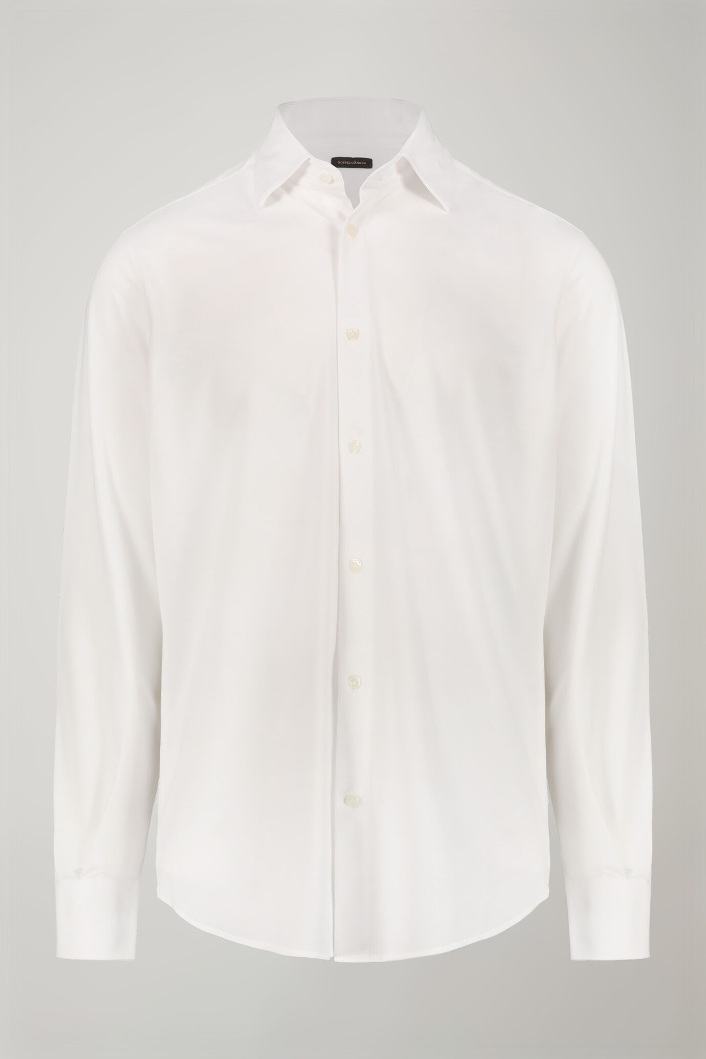 Polo homme à manches longues et col classique, en tissu jersey coupe régulière image number 5