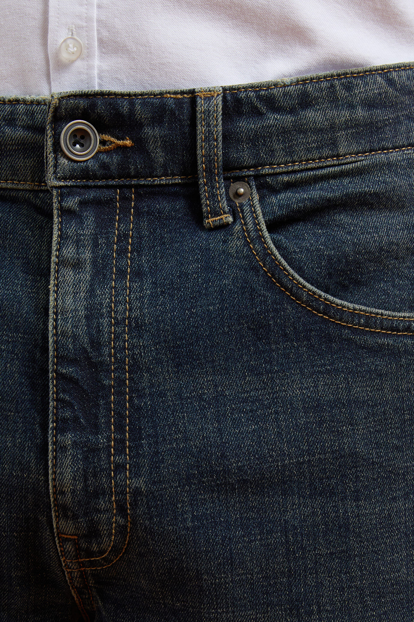 Men's regular fit 5-pocket jeans image number 3