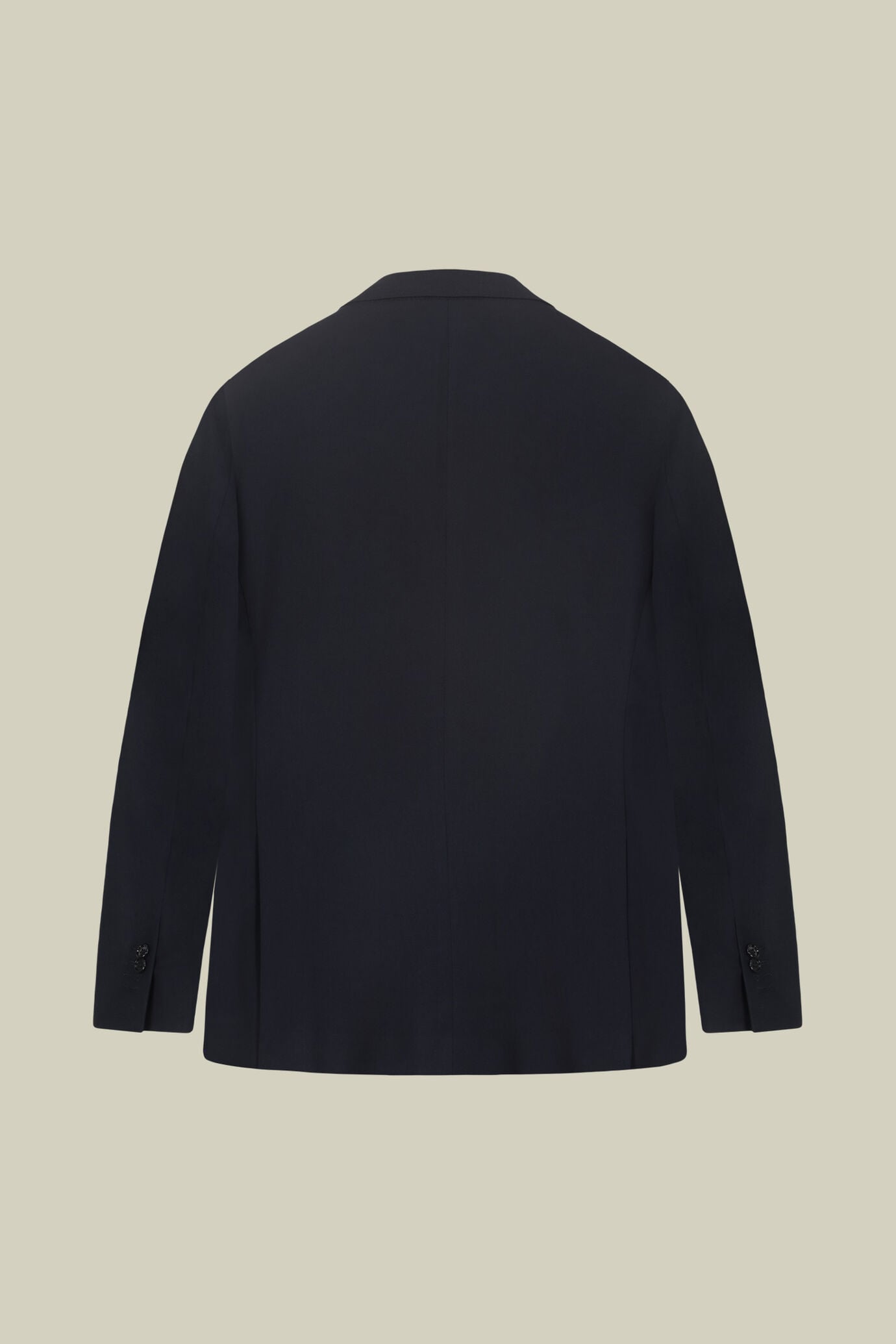 Gef&uuml;tterte Zweireihige Herrenjacke aus Hopsack-Gewebe in Regular-Fit image number 5
