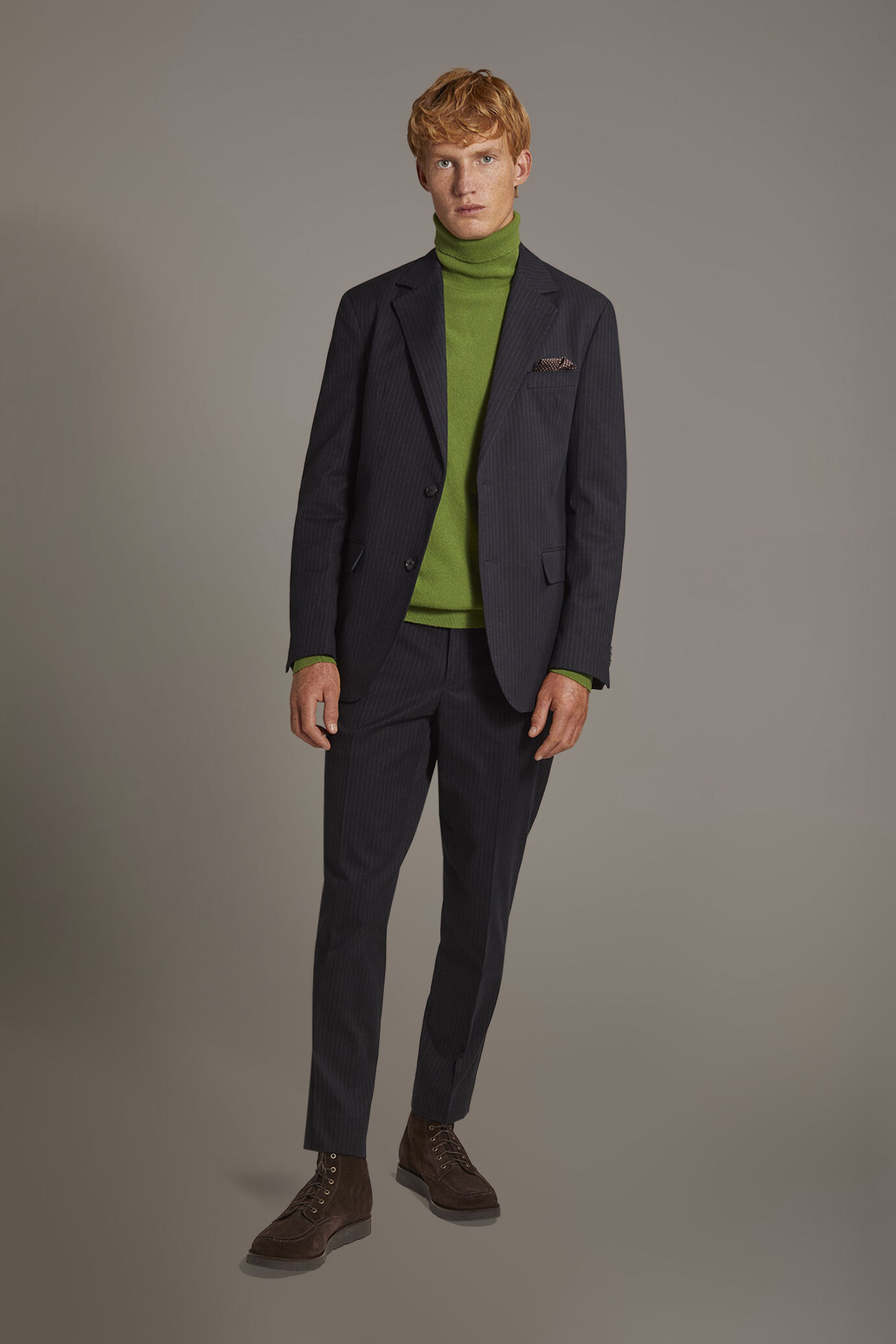 Single-breasted jacket with flap pocket image number 1