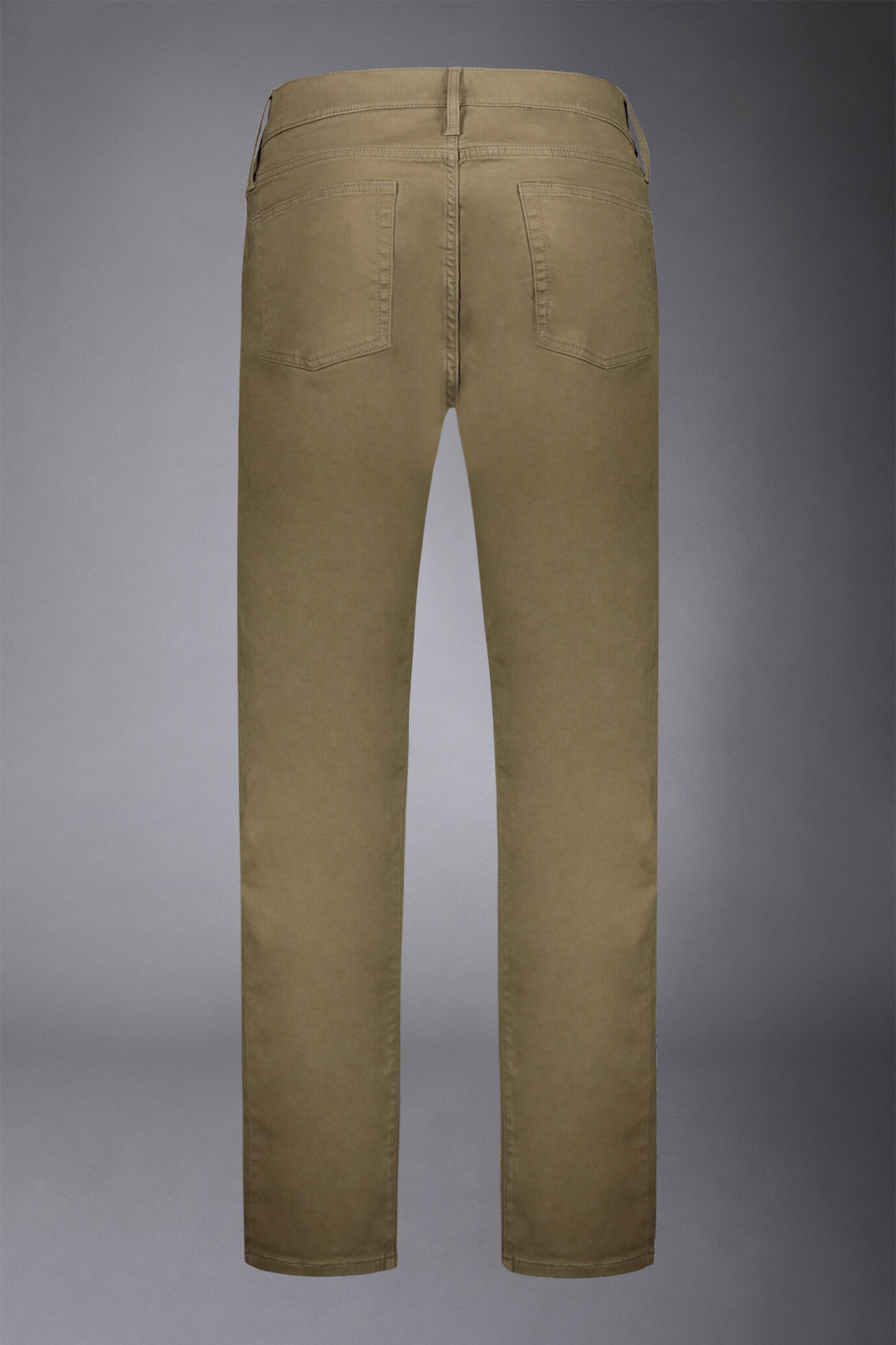 Pantalone uomo 5 tasche tessuto twill lavato regular fit image number 5