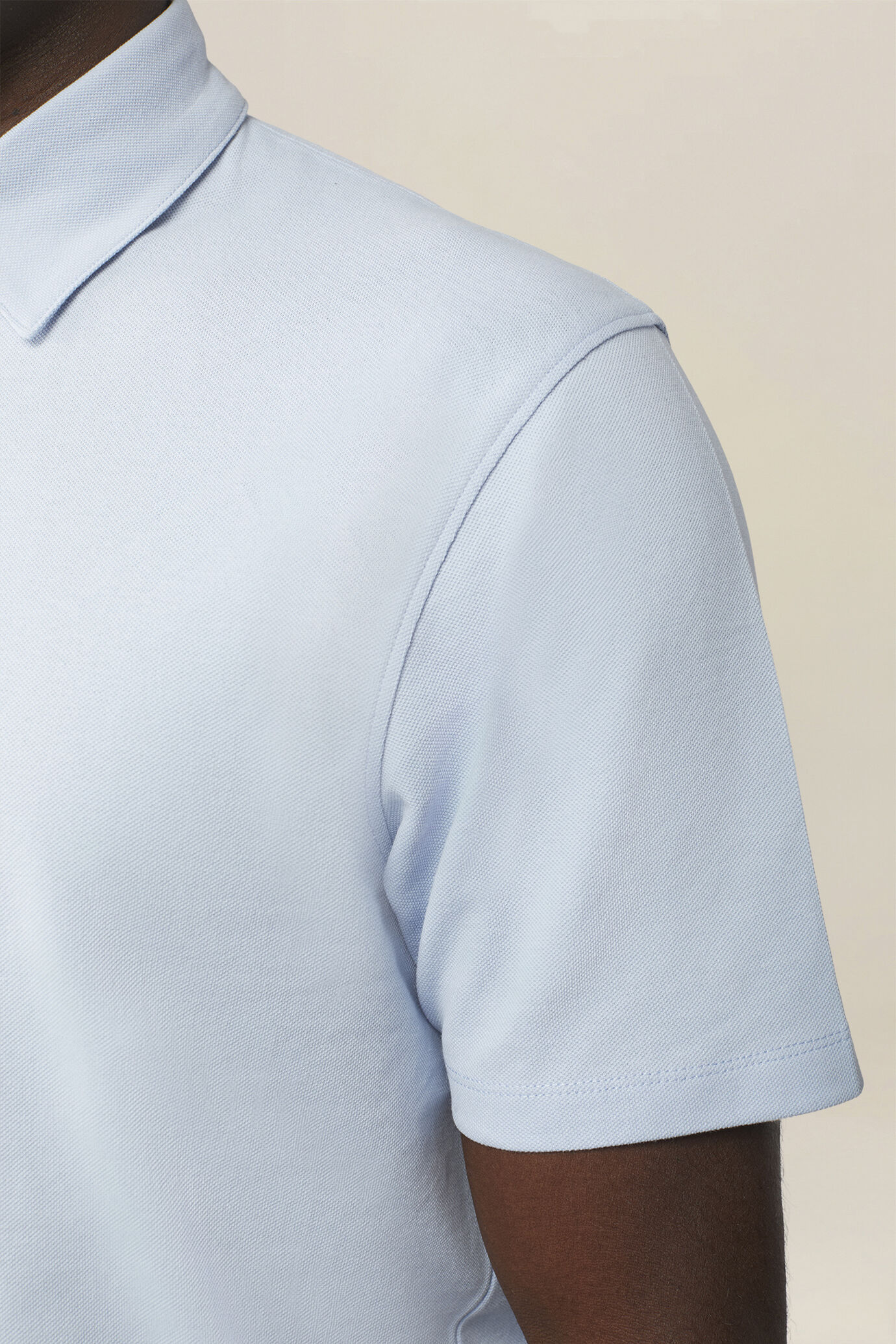 Polo uomo in 100% cotone piquet regular fit image number 3