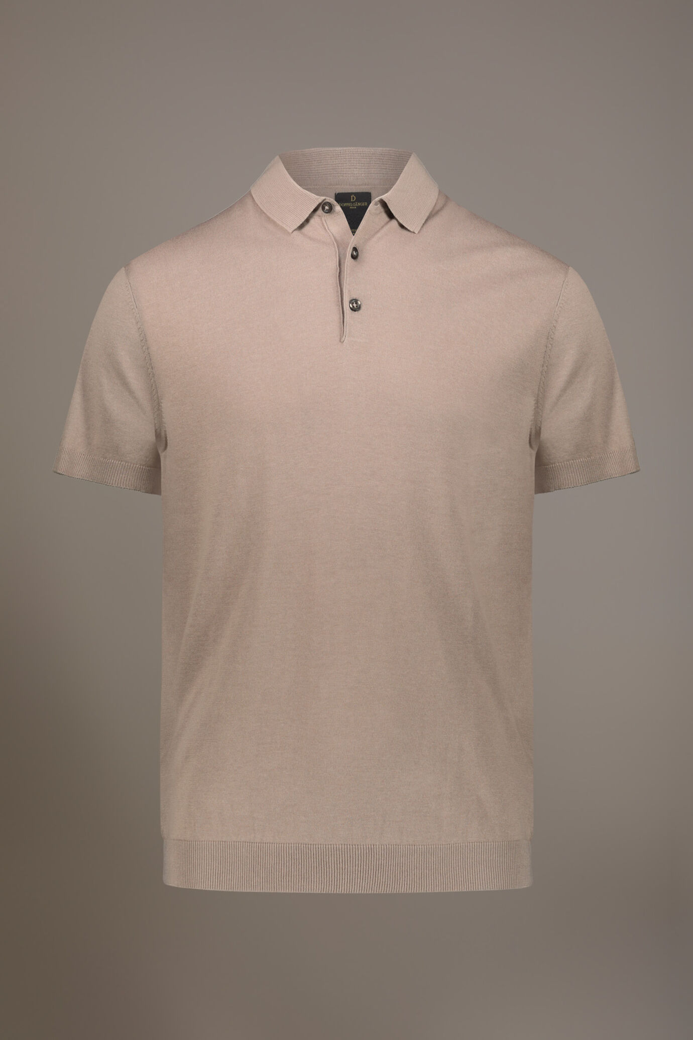Polo manica corta in maglia 100% cotone image number 3