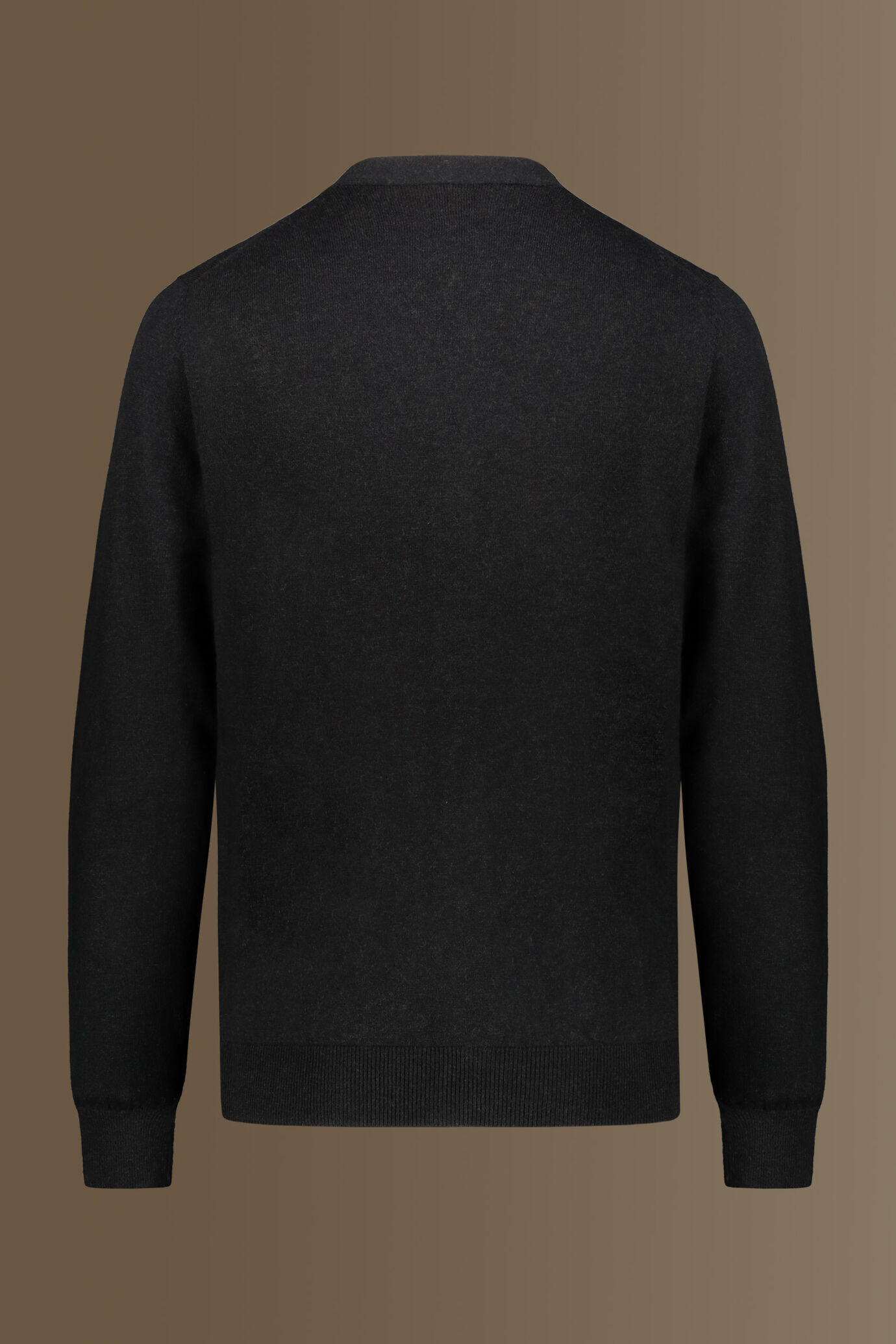 Cardigan classico in misto lana e cotone image number 1