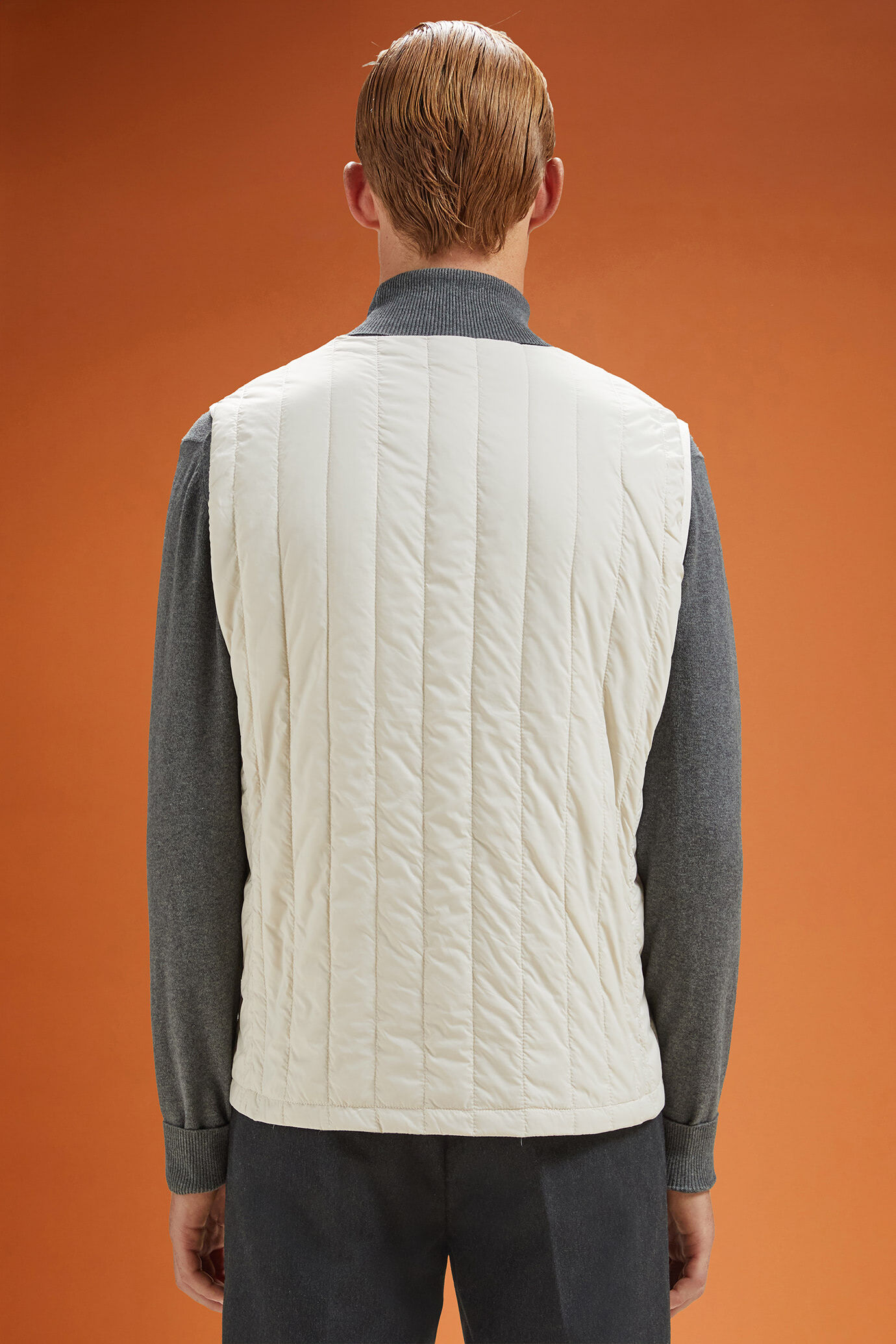 Gilet pour homme matelassé, coupe classique