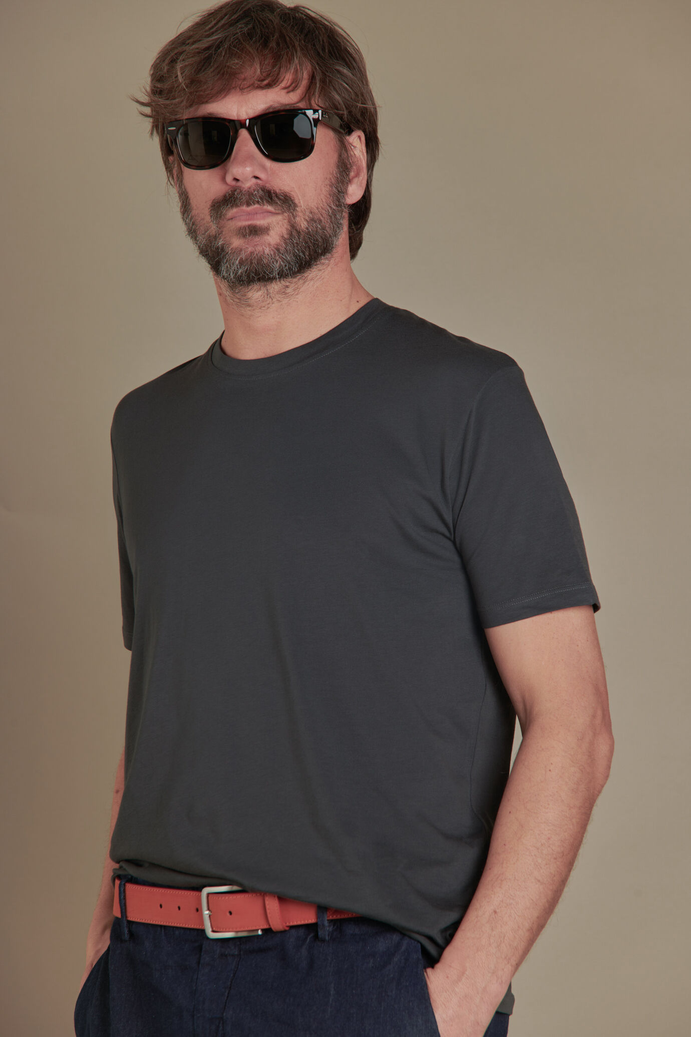 Short sleeve t-shirt pure supima cotton image number 1