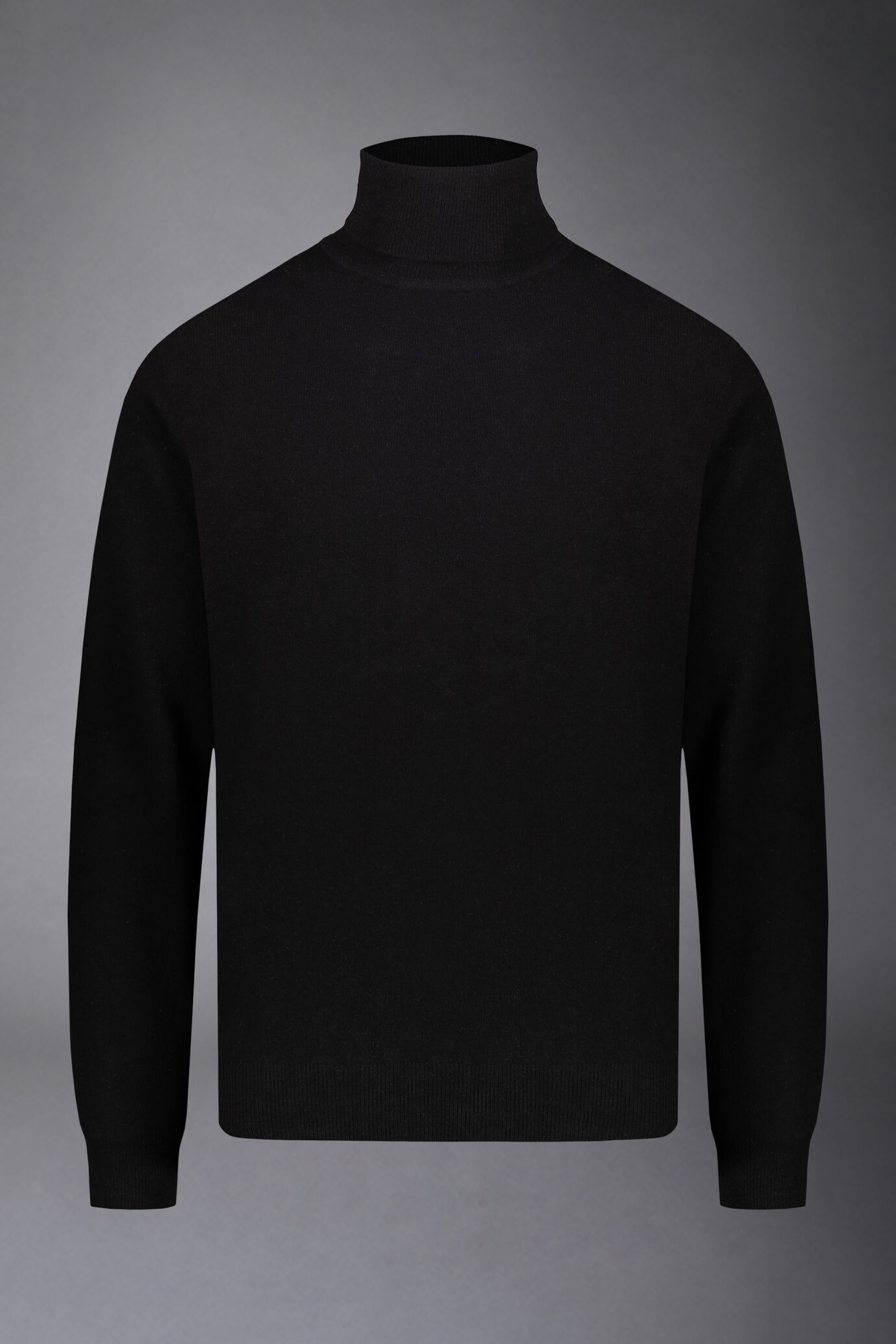 Men's turtleneck lambswool blend regular fit sweater image number 4