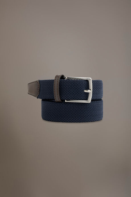 Elastic weaved belt solid colour