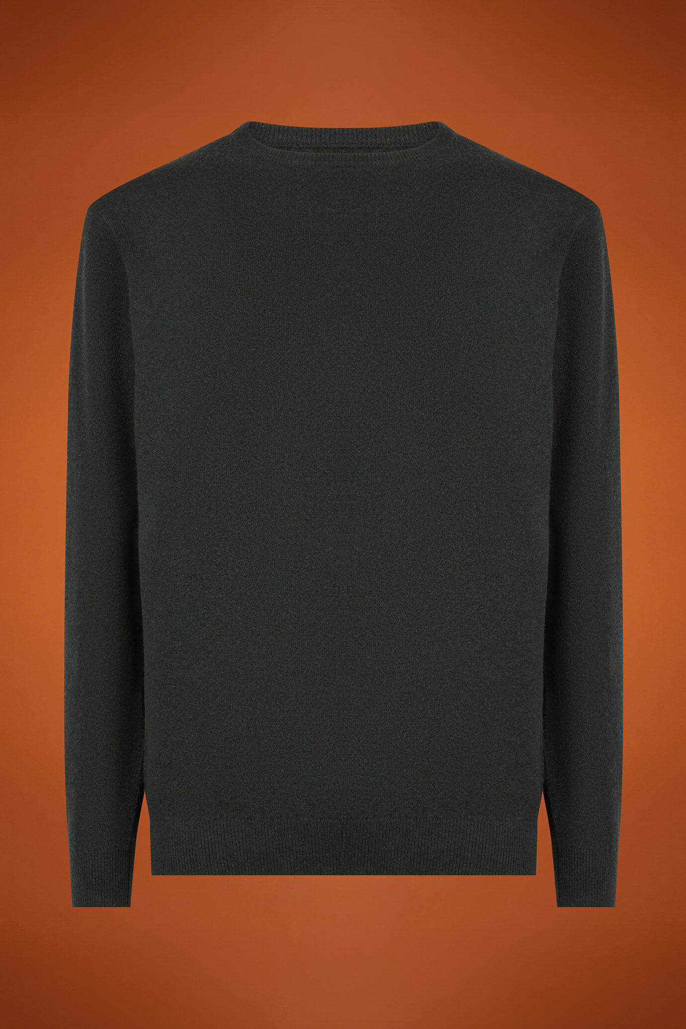 Herren-Pullover aus Lammwolle in normaler Passform