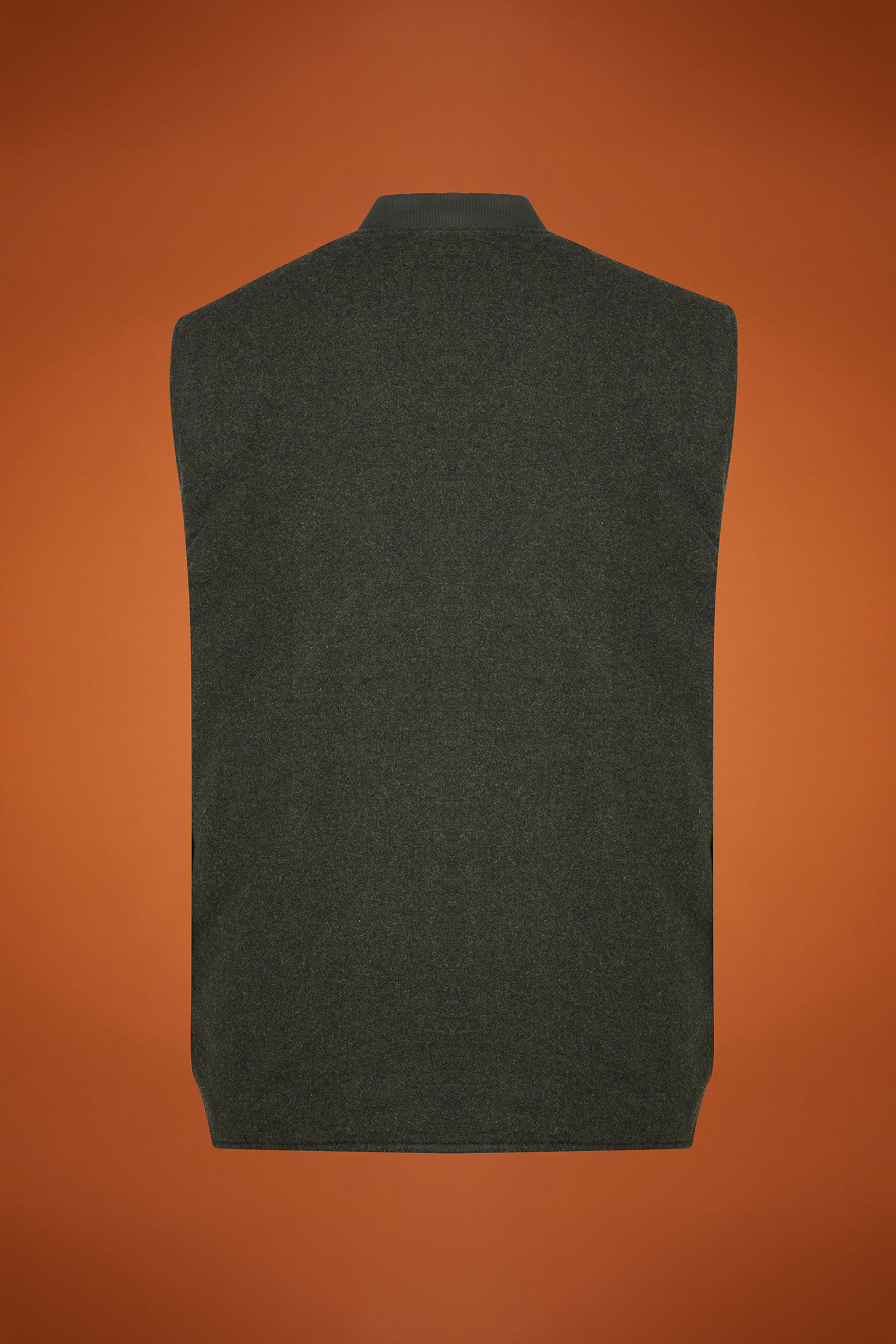 Gilet homme matelass&eacute; et r&eacute;versible, coupe classique image number 5