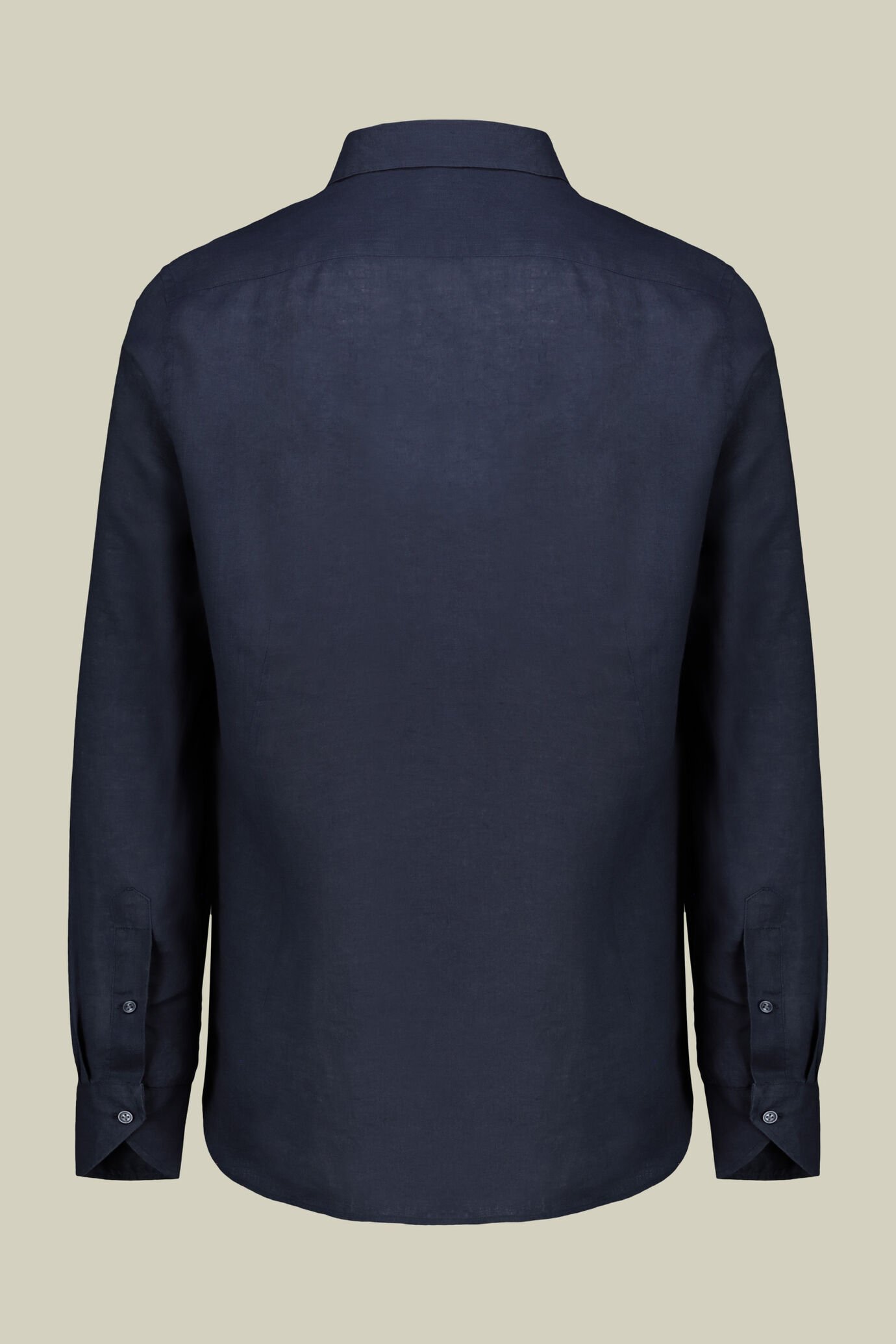 Camicia uomo casual collo classico 100% lino image number 5