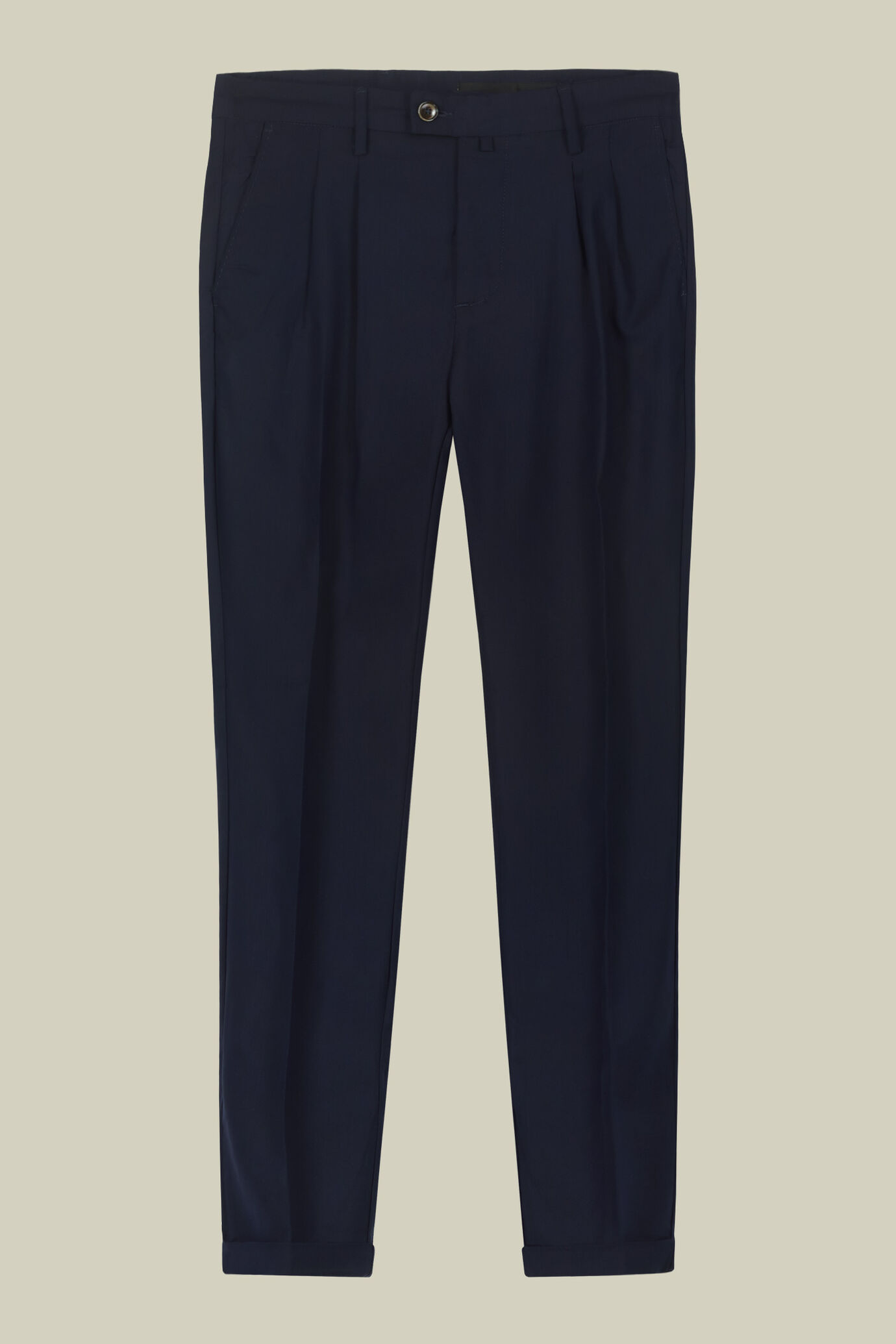 Pantaloni uomo con doppia pince image number 4