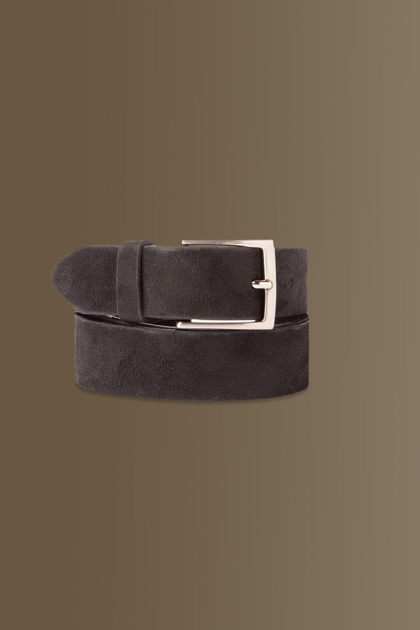 Belt combined leather suede image number 0