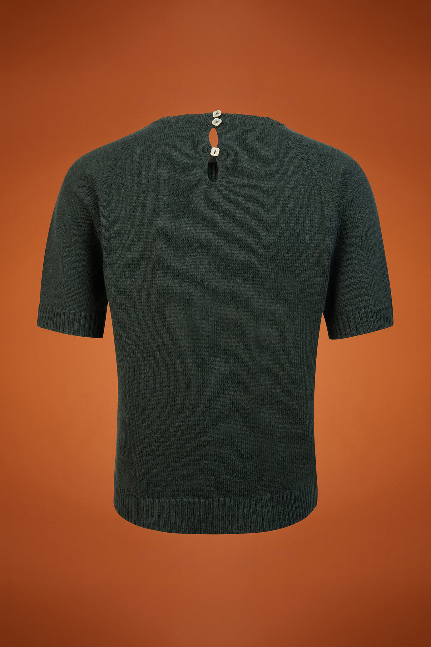 Women's half-sleeve crew neck jumper in a regular fit image number 6