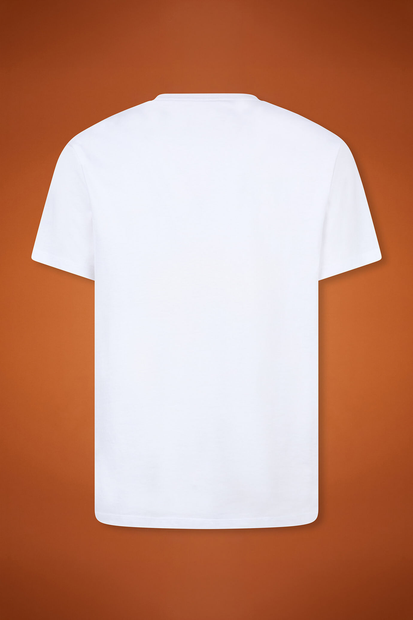 Herren-T-Shirt mit Rundhalsausschnitt und kurzen Ärmeln aus 100 % Baumwolle in normaler Passform image number 6