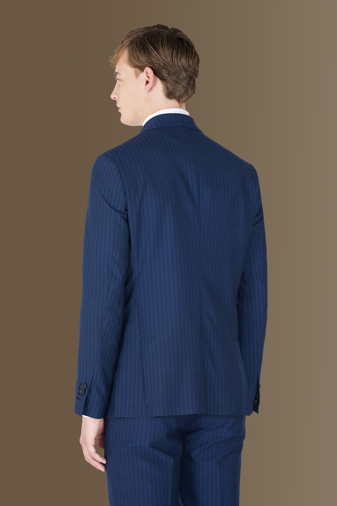Single breasted suit trousers with turn up image number 3